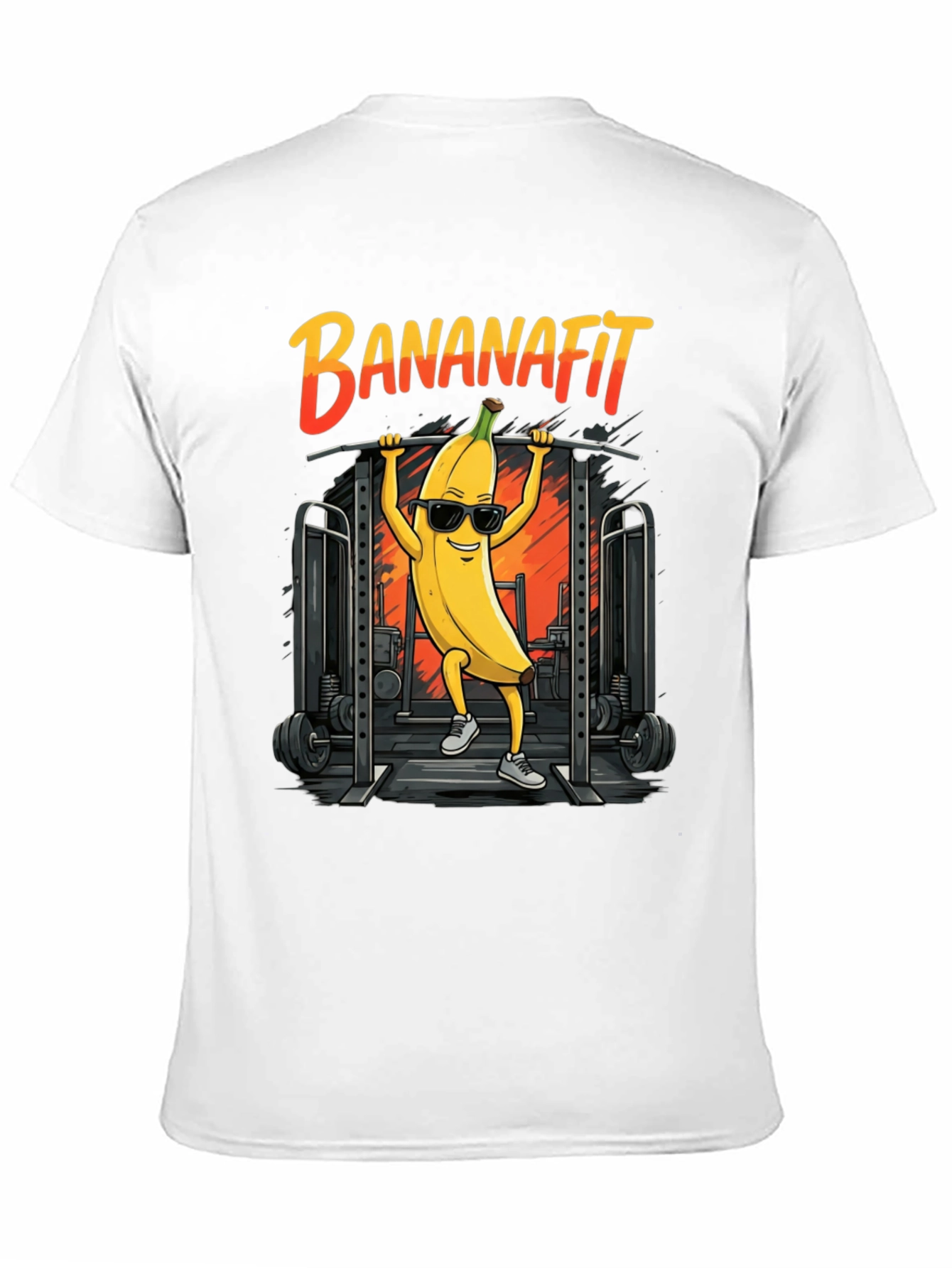 Bananafit Graphic T-Shirt - Workout Banana!