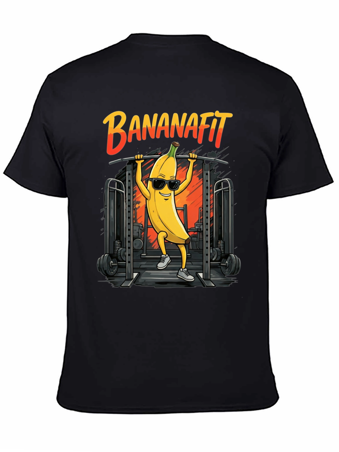 Bananafit Graphic T-Shirt - Workout Banana!