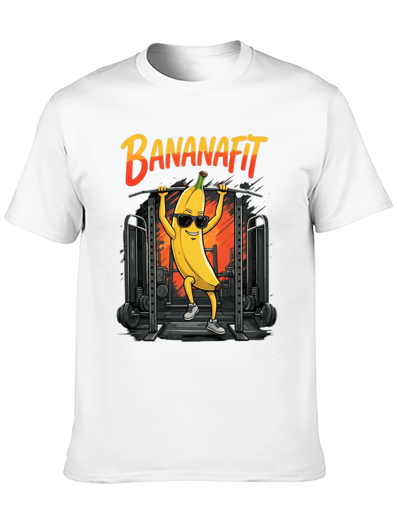 Bananafit Graphic T-Shirt - Workout Banana!