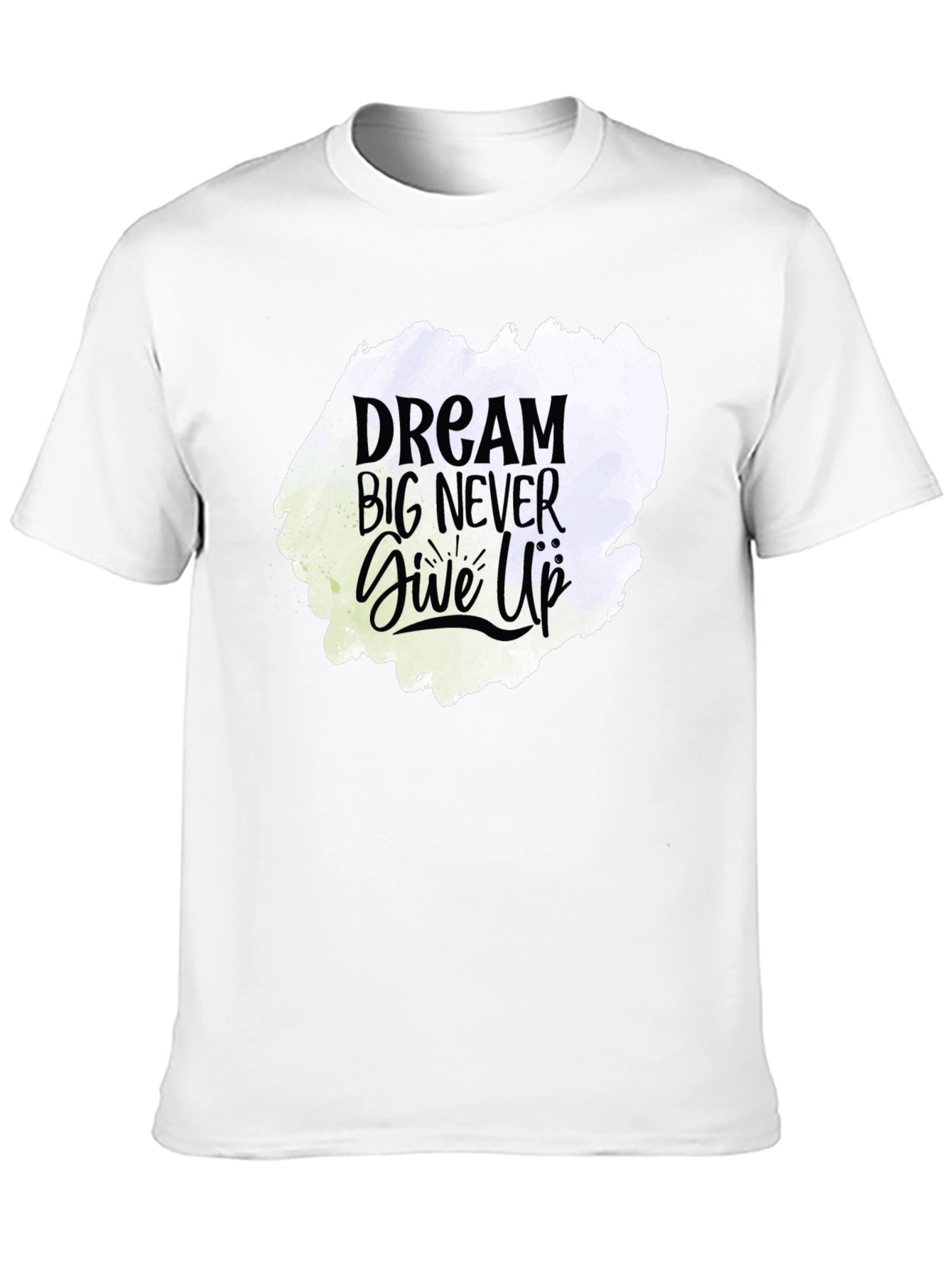 Dream Big Graphic Tee - Motivational Black T-Shirt