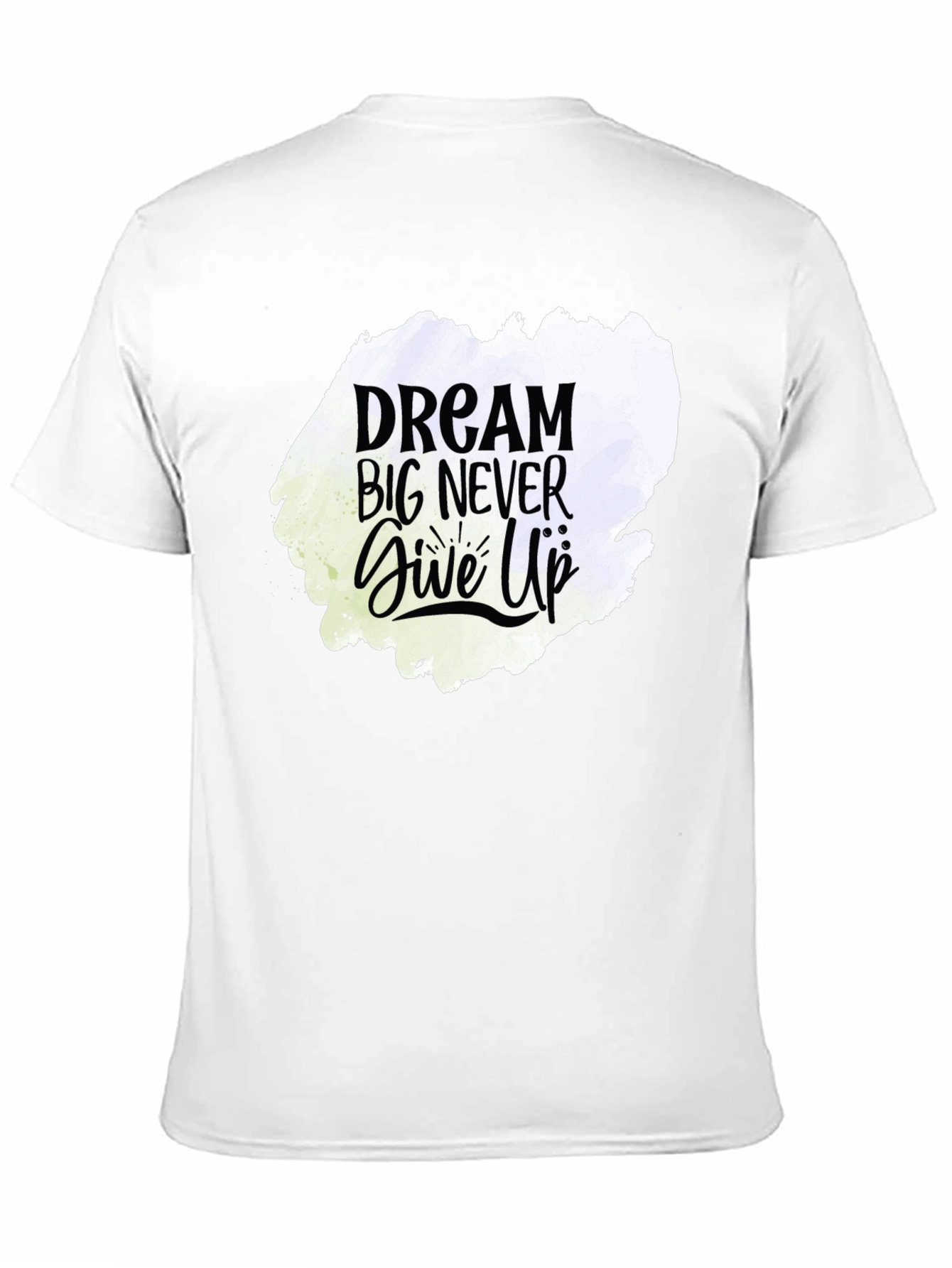 Dream Big Graphic Tee - Motivational Black T-Shirt