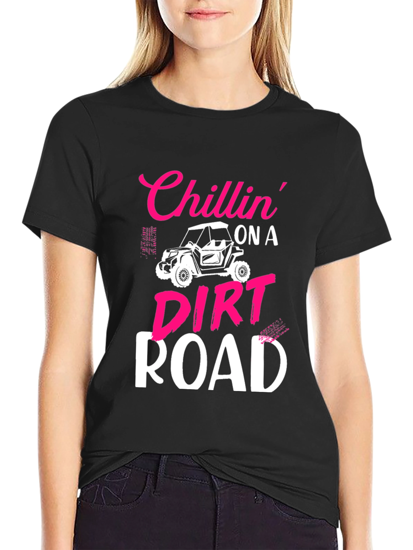 Chillin On A Dirt Road Graphic Tee