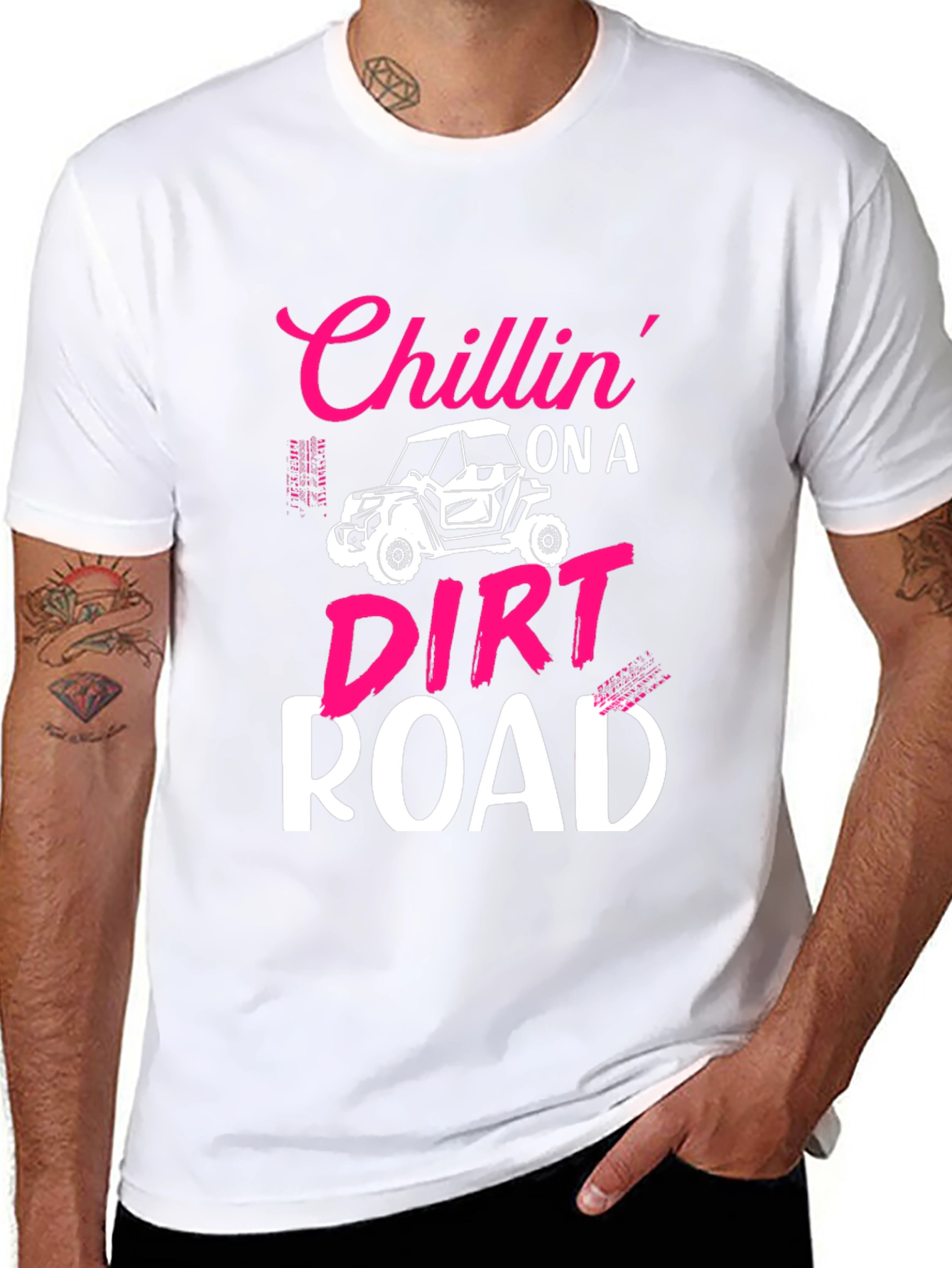 Chillin On A Dirt Road Graphic Tee