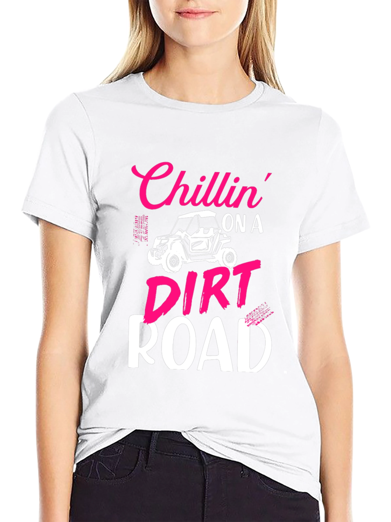 Chillin On A Dirt Road Graphic Tee