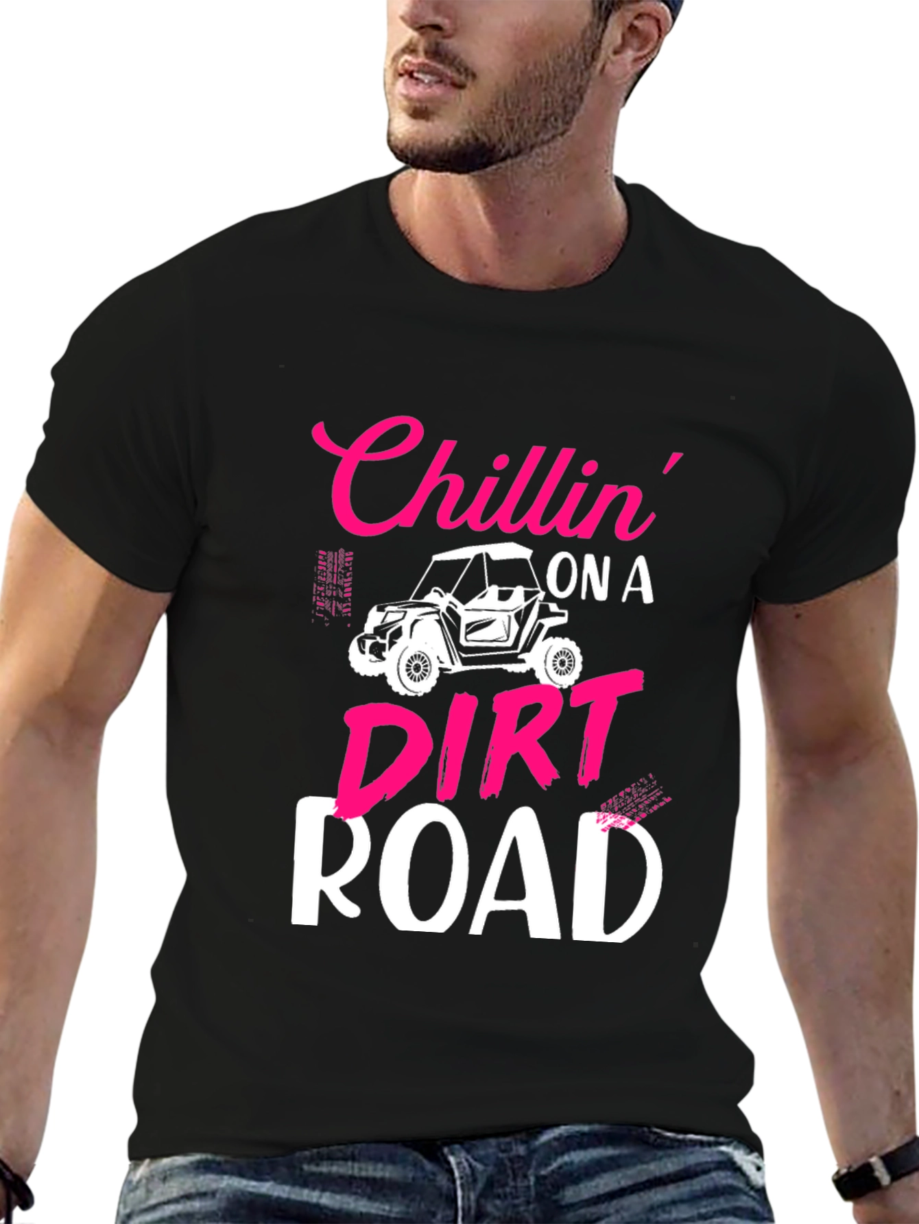 Chillin On A Dirt Road Graphic Tee