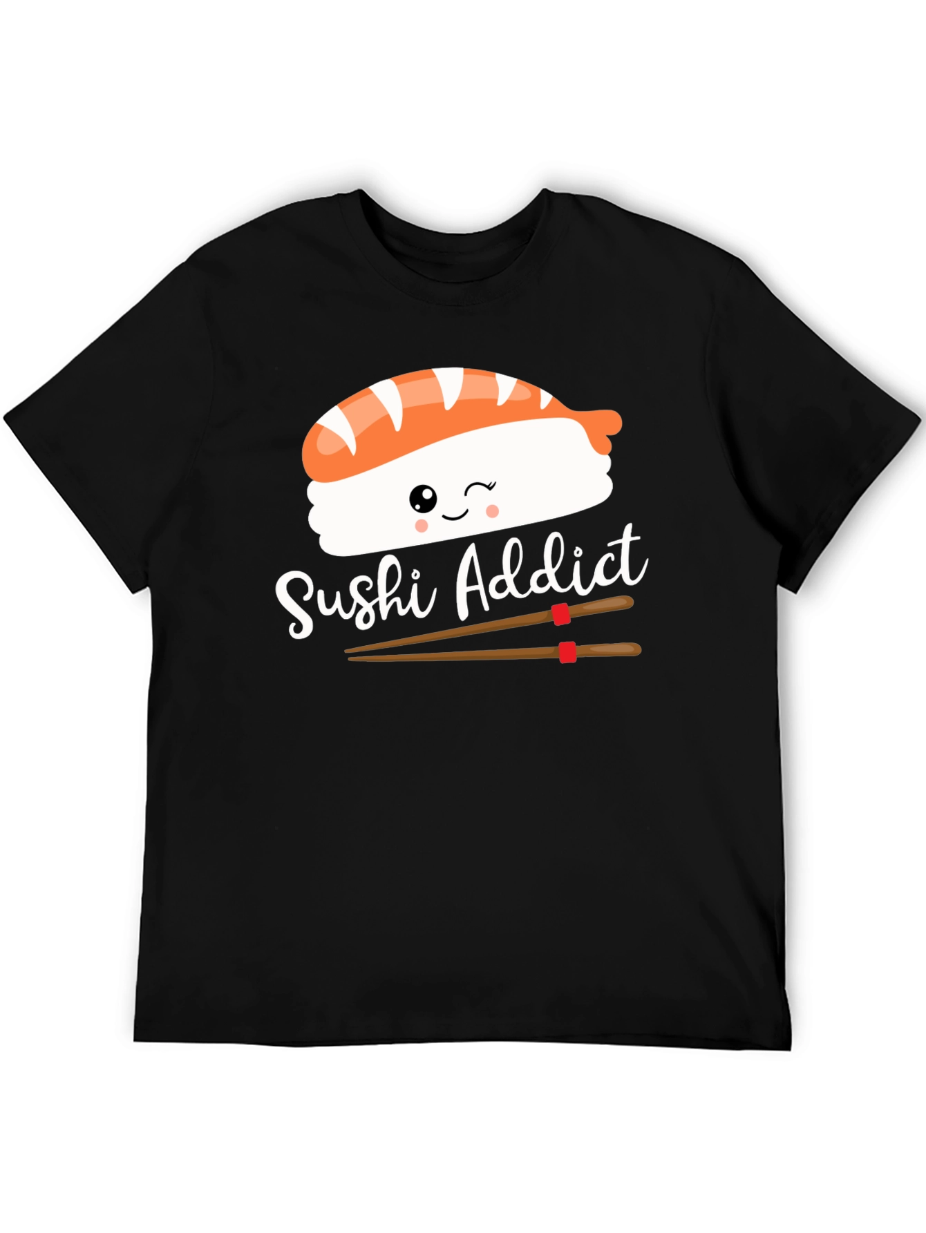 Sushi Addict Graphic T-Shirt - Unisex Cotton Tee