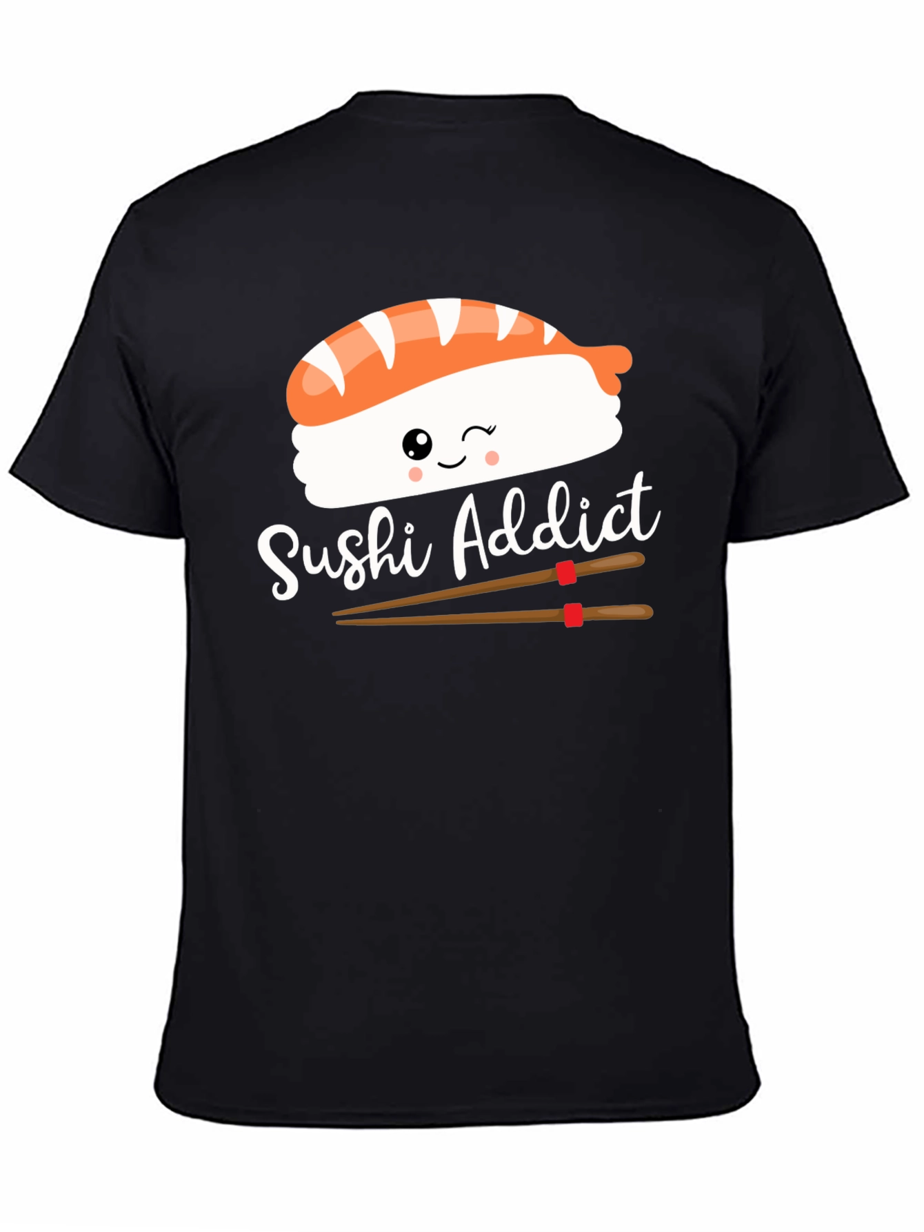 Sushi Addict Graphic T-Shirt - Unisex Cotton Tee