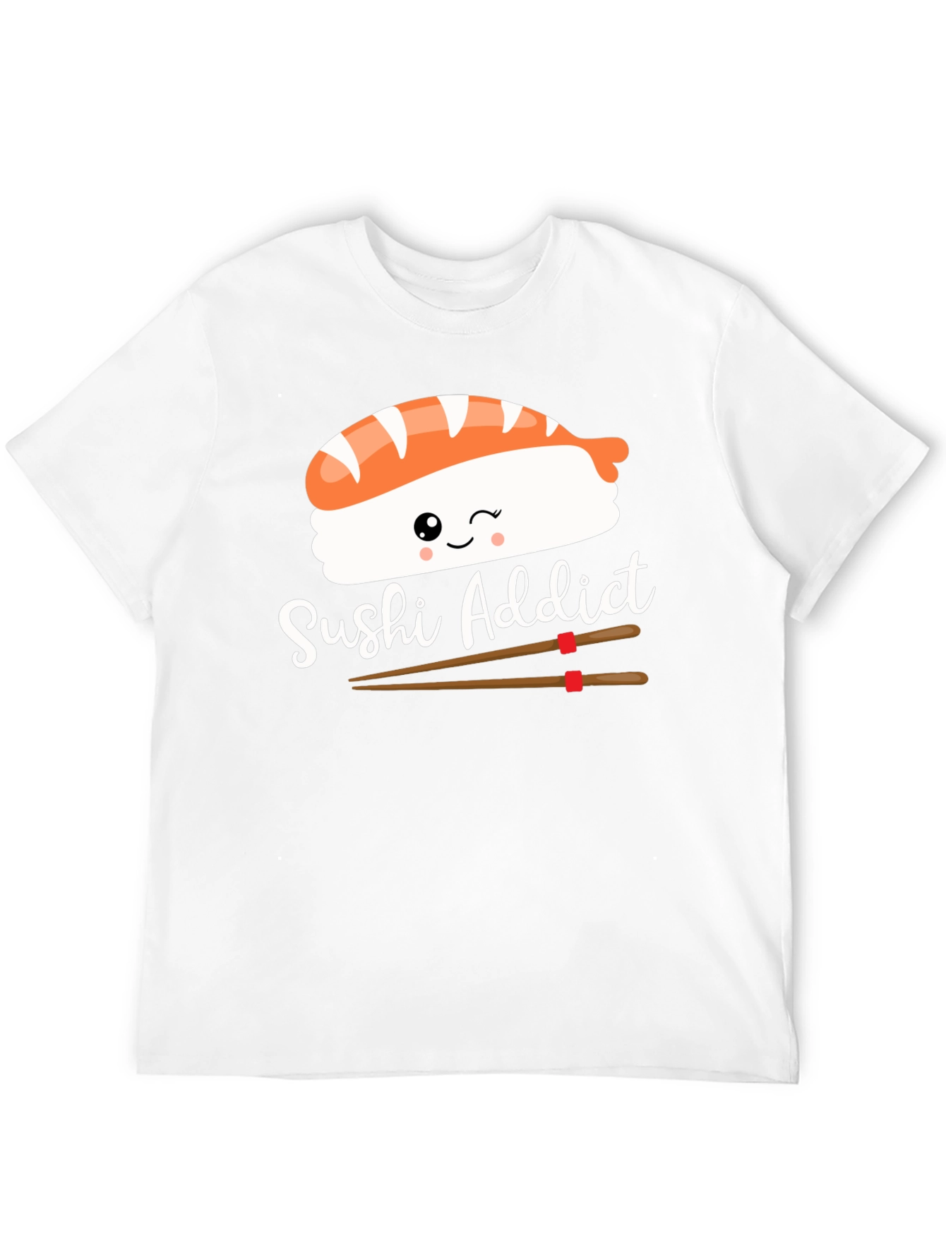 Sushi Addict Graphic T-Shirt - Unisex Cotton Tee