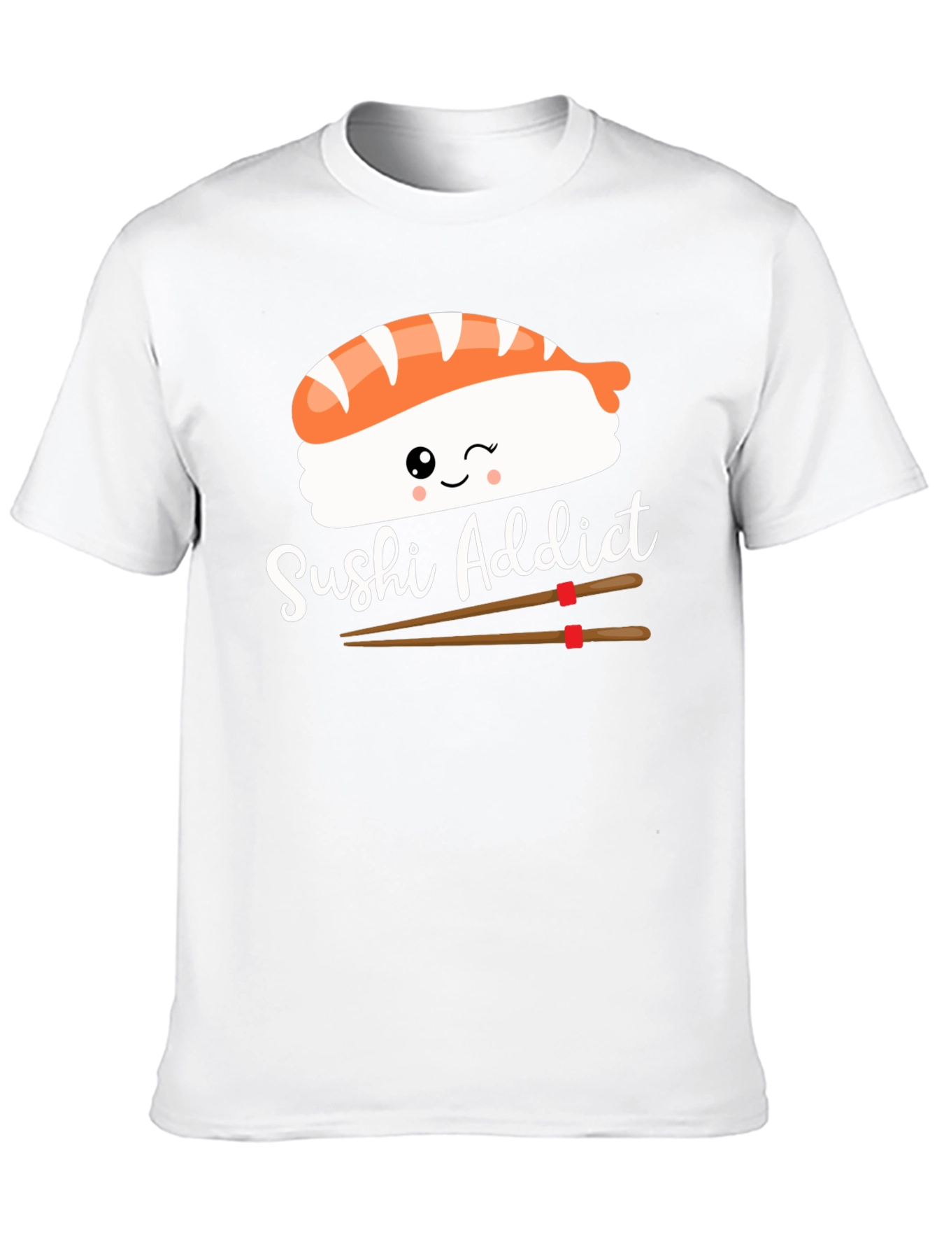 Sushi Addict Graphic T-Shirt - Unisex Cotton Tee