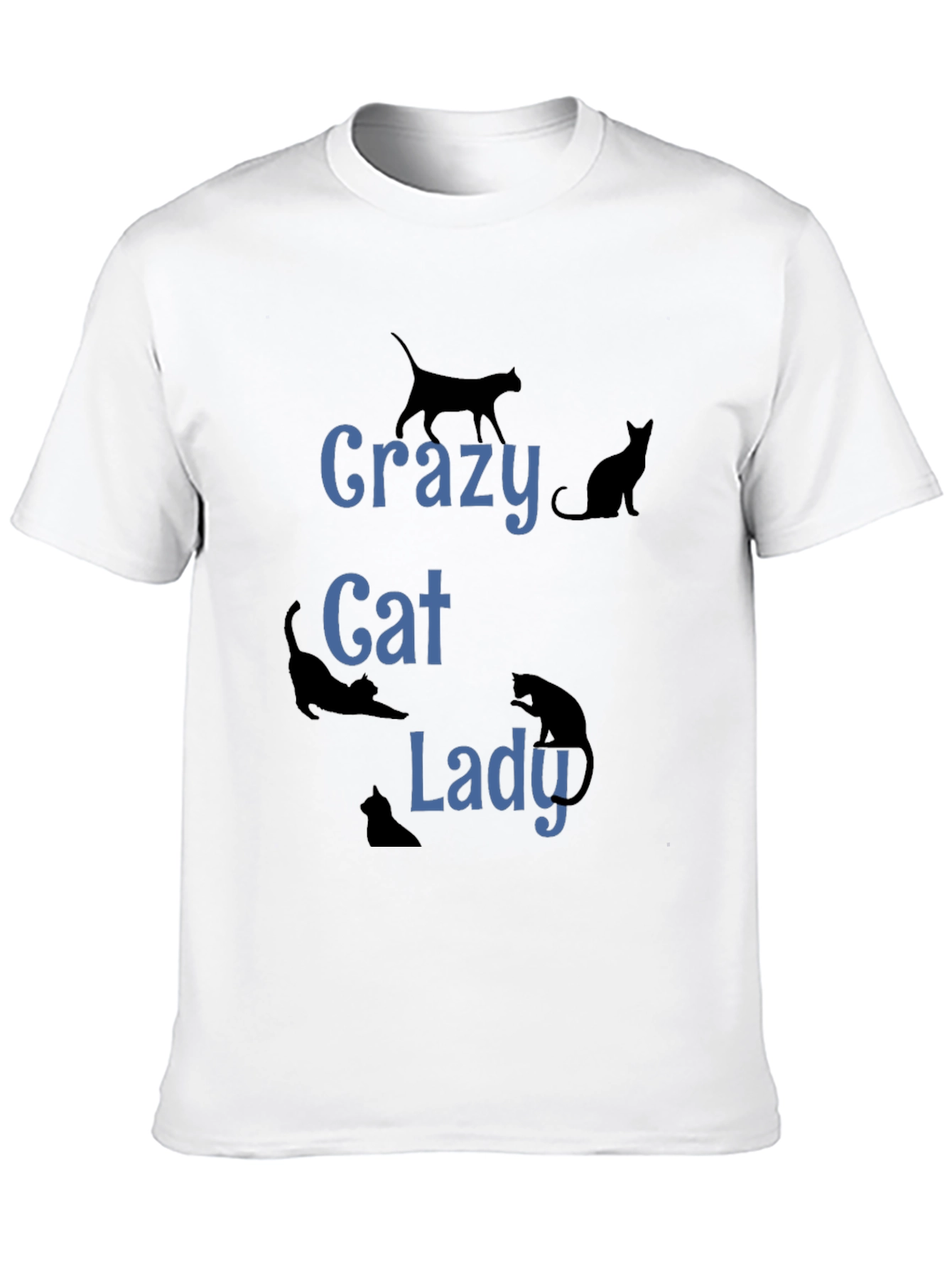 Crazy Cat Lady T-Shirt - Funny Cat Lover Tee