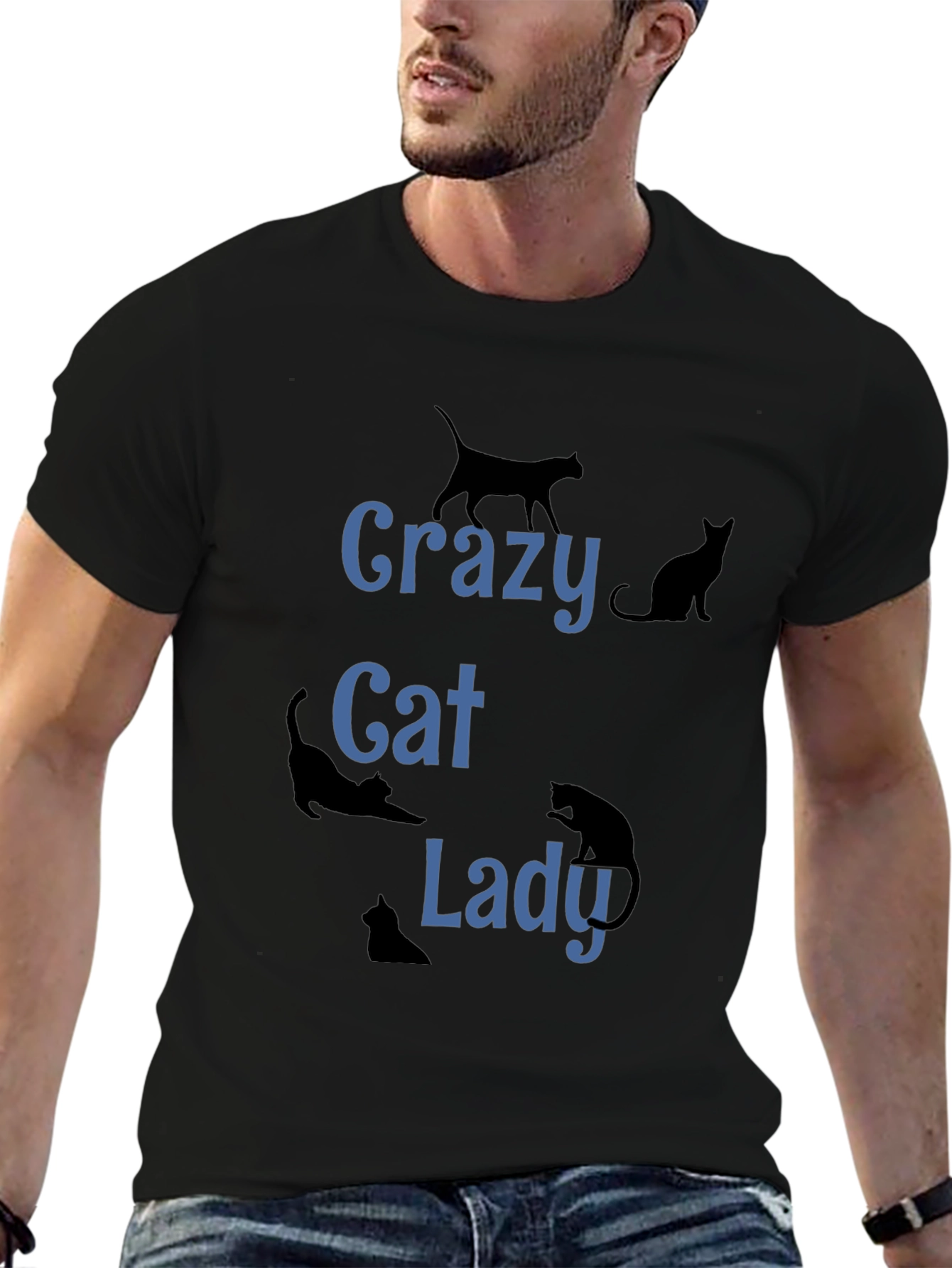 Crazy Cat Lady T-Shirt - Funny Cat Lover Tee