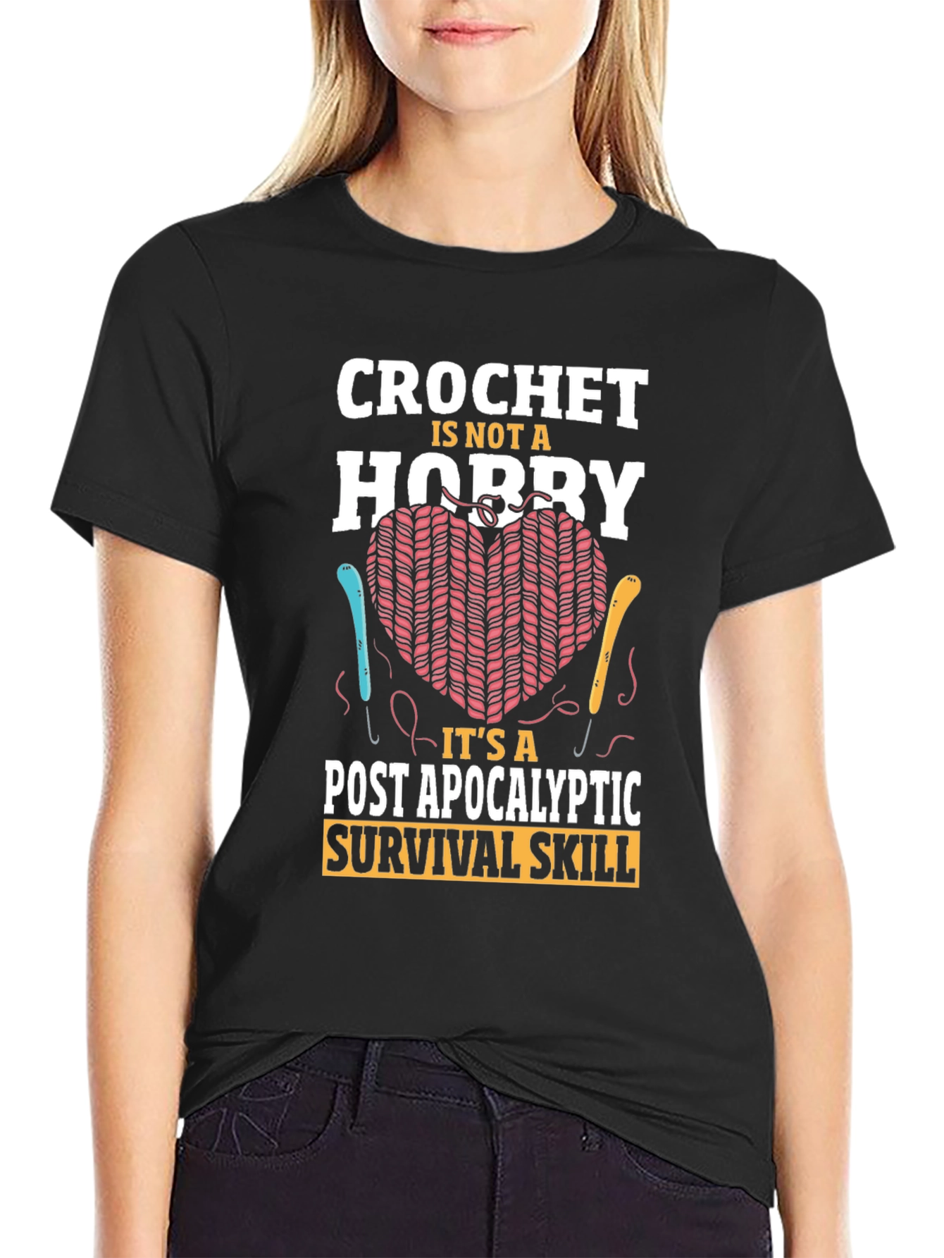 Crochet Survival Skill T-Shirt