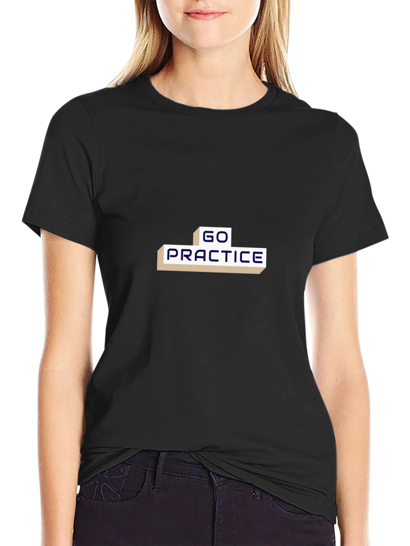 Go Practice Black T-Shirt