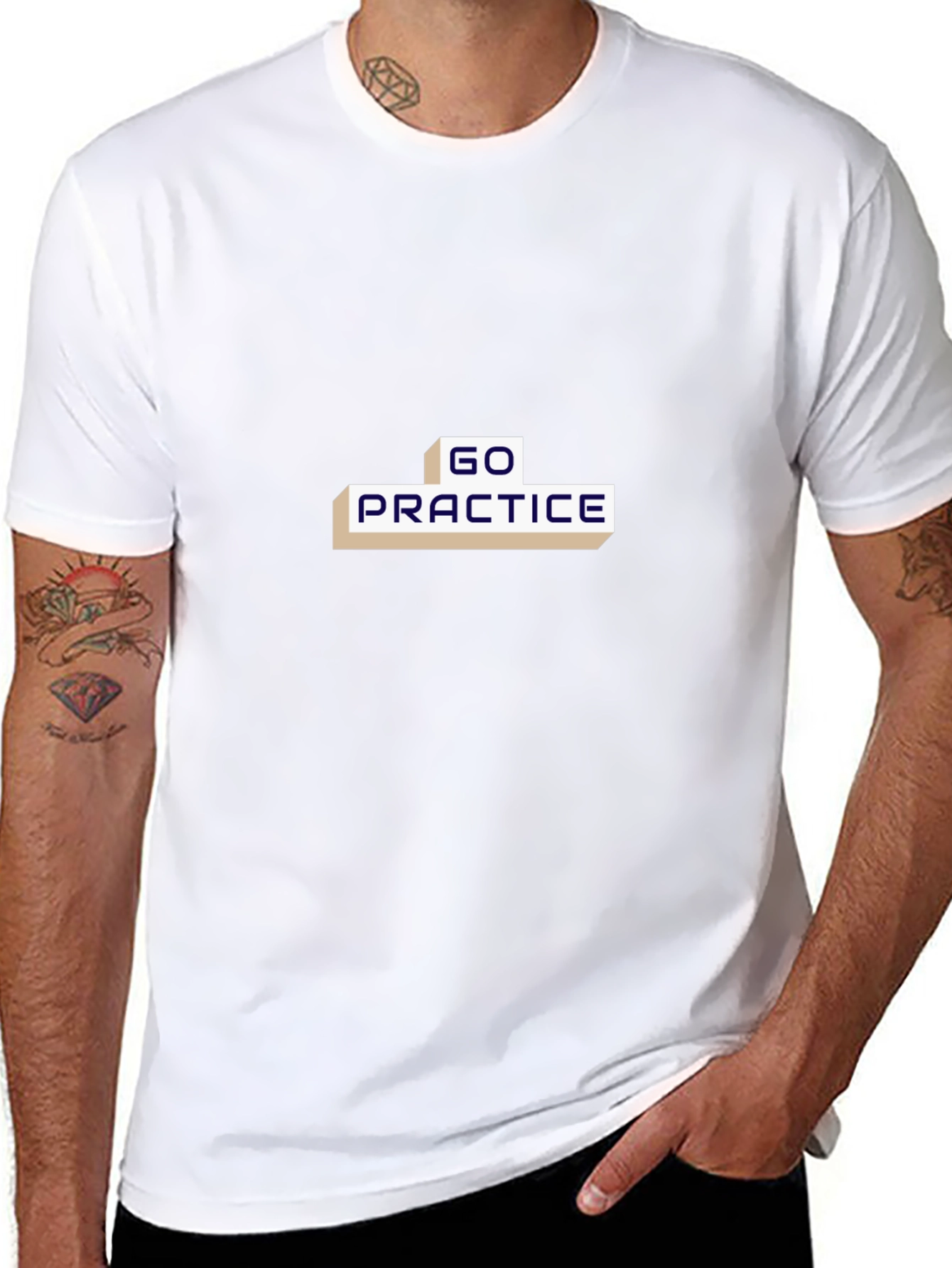 Go Practice Black T-Shirt