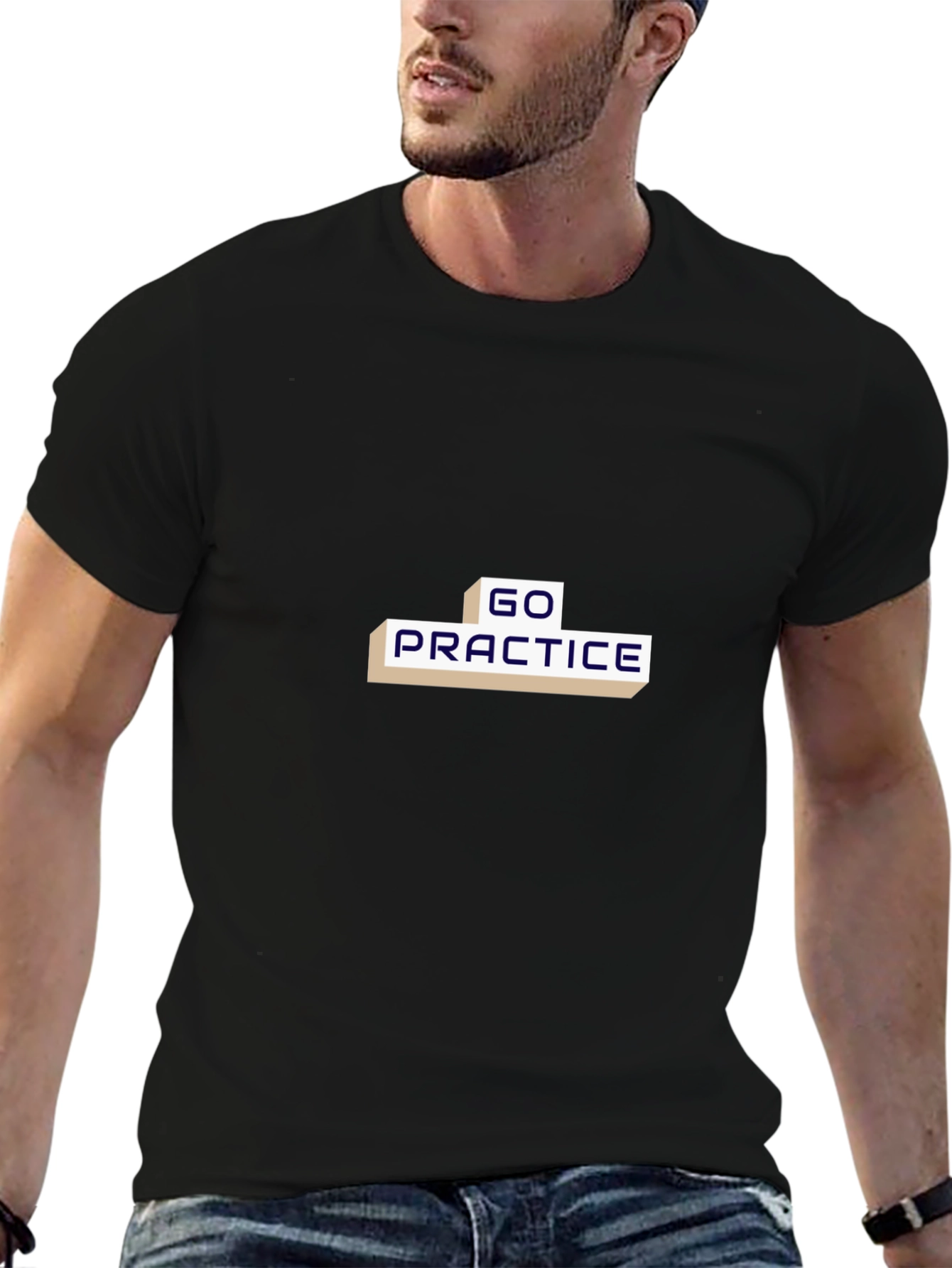 Go Practice Black T-Shirt