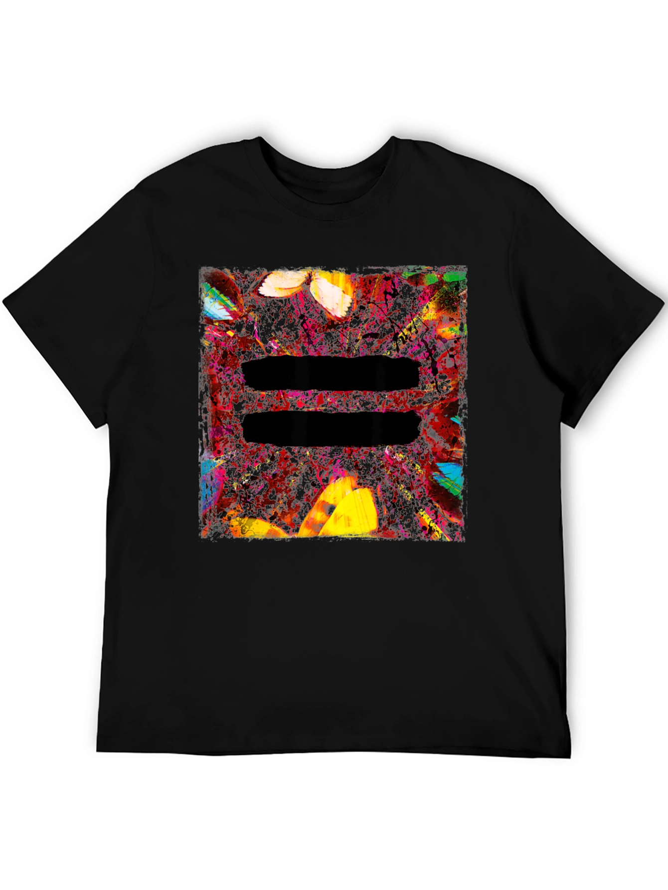 Ed Sheeran Equals Album Art Black T-Shirt