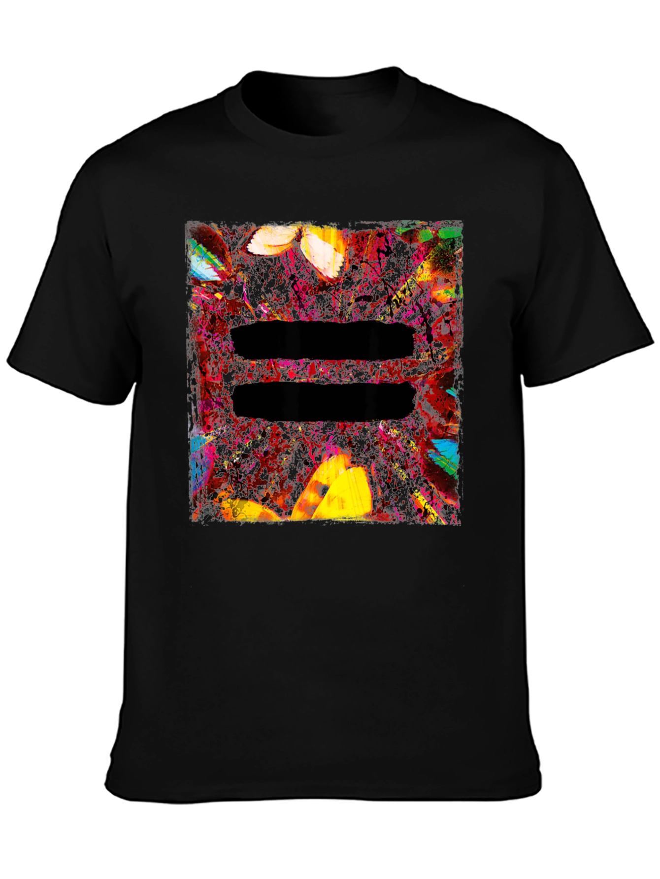 Ed Sheeran Equals Album Art Black T-Shirt