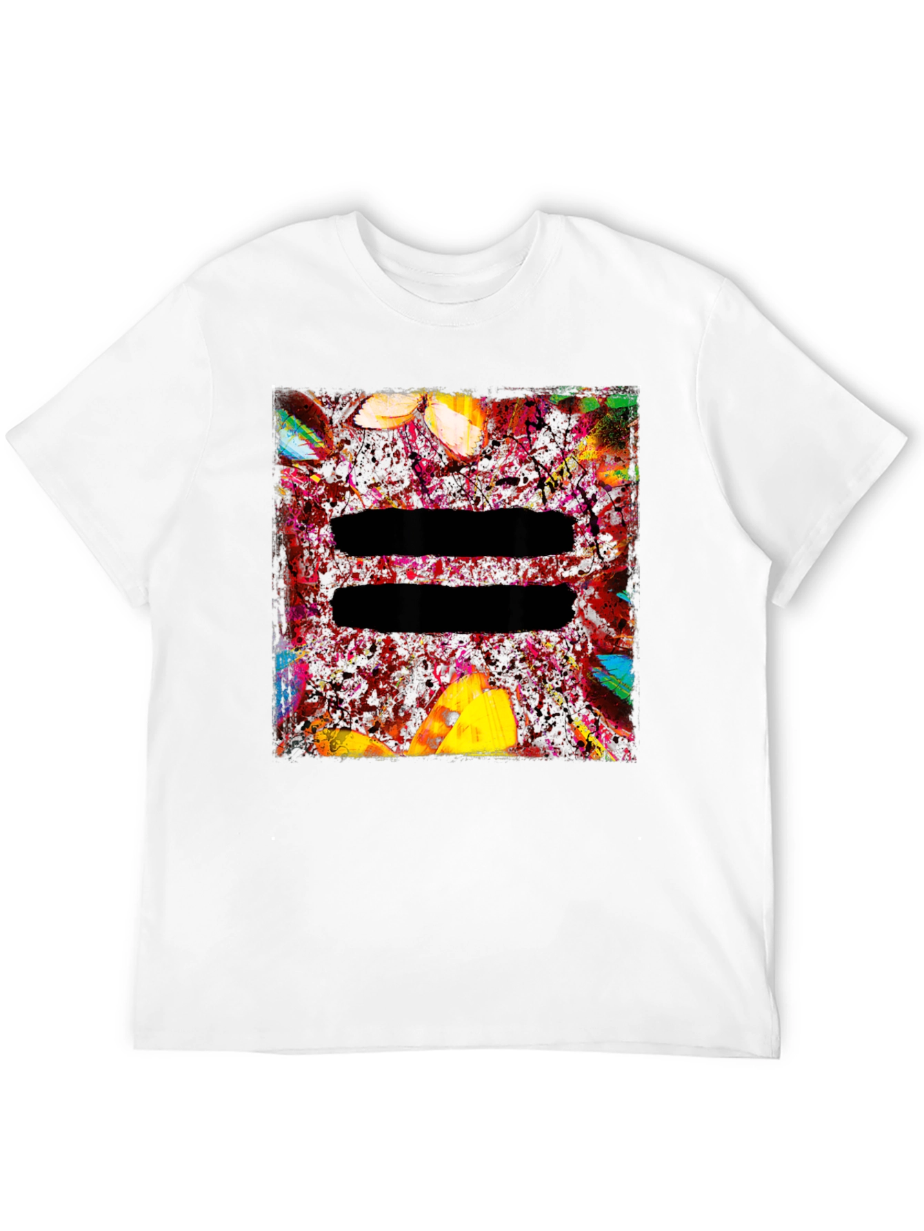 Ed Sheeran Equals Album Art Black T-Shirt