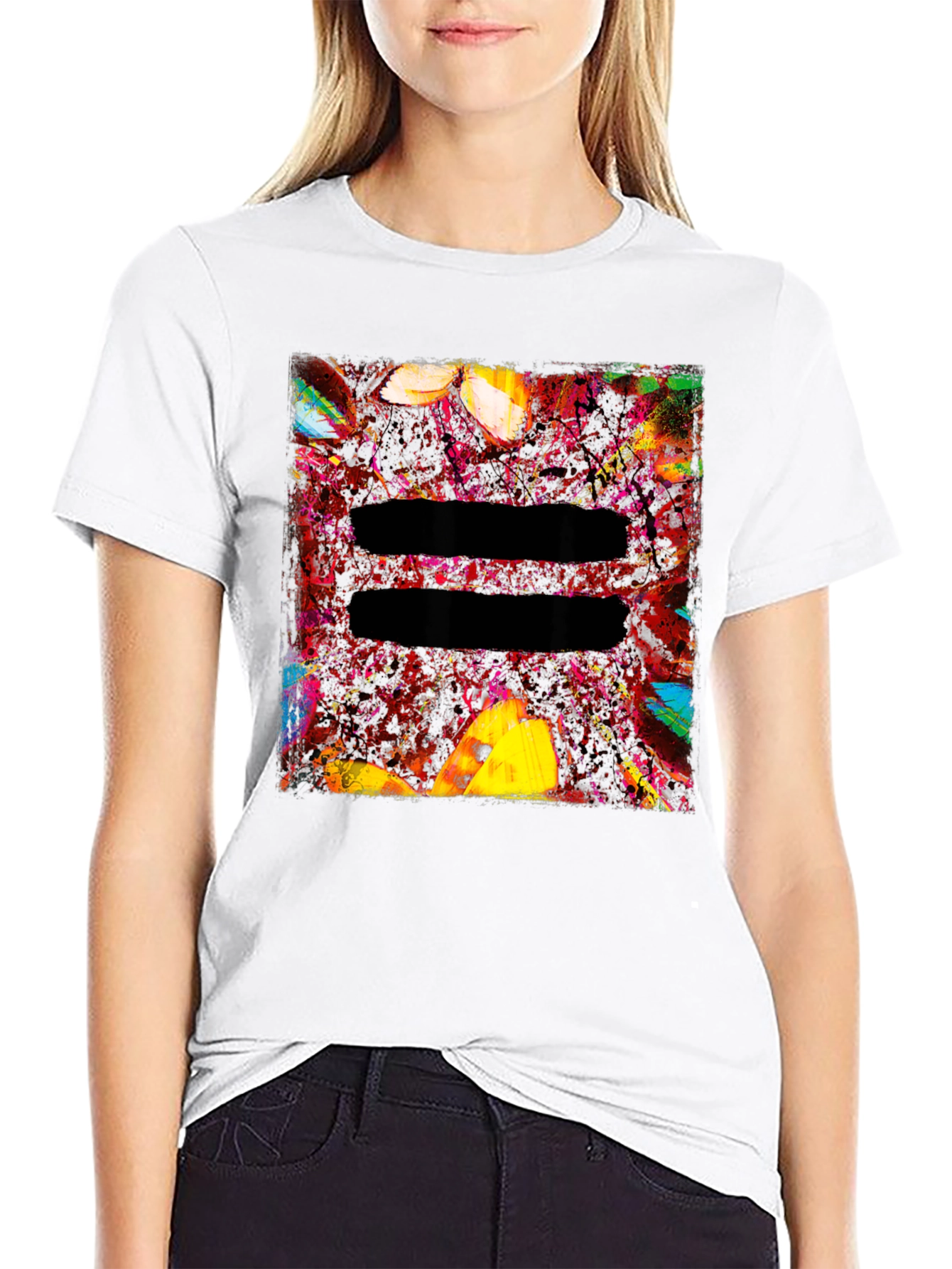 Ed Sheeran Equals Album Art Black T-Shirt