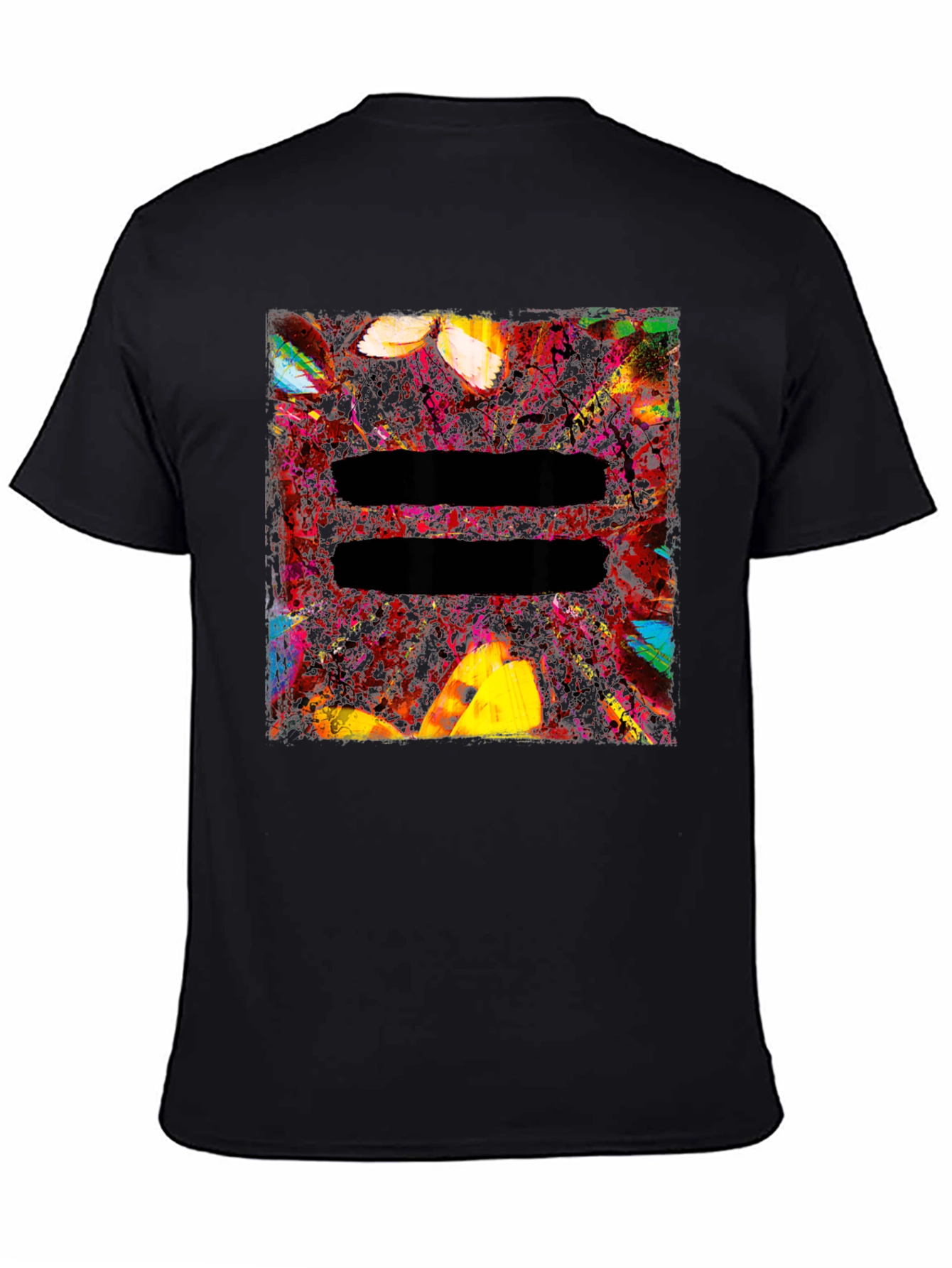 Ed Sheeran Equals Album Art Black T-Shirt