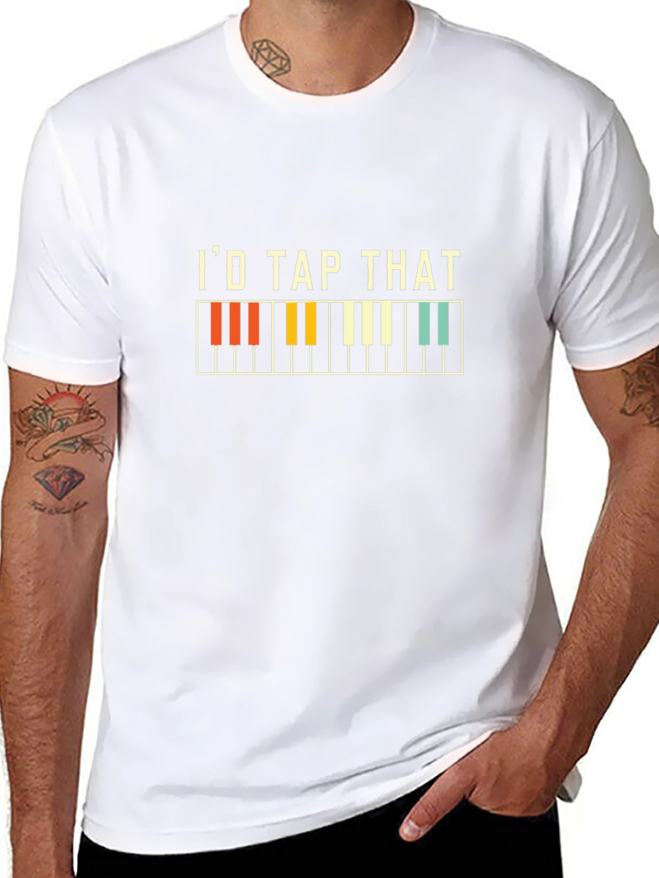 Id Tap That Piano Player Tee