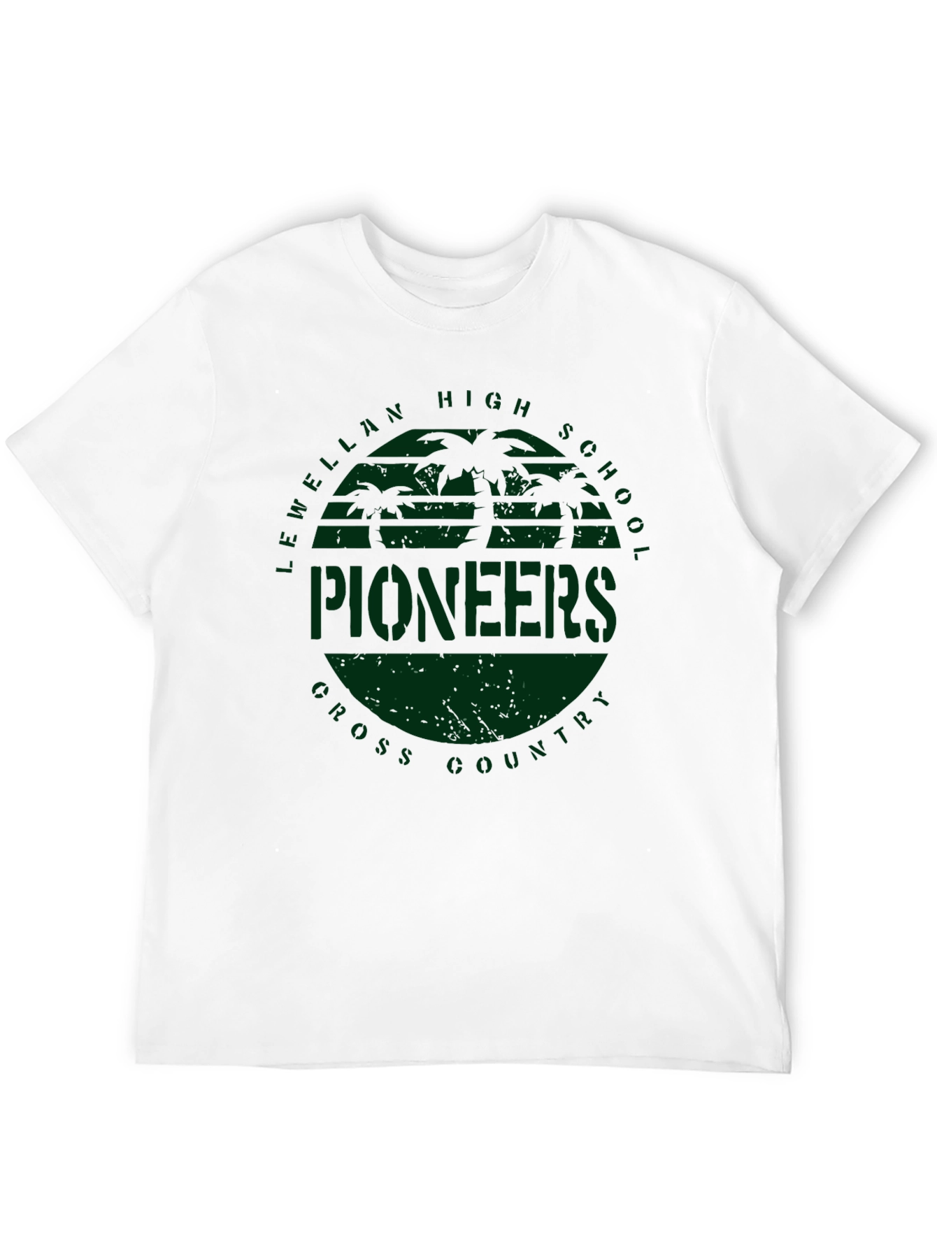 Lewellan High School Pioneers T-Shirt - Cross Country