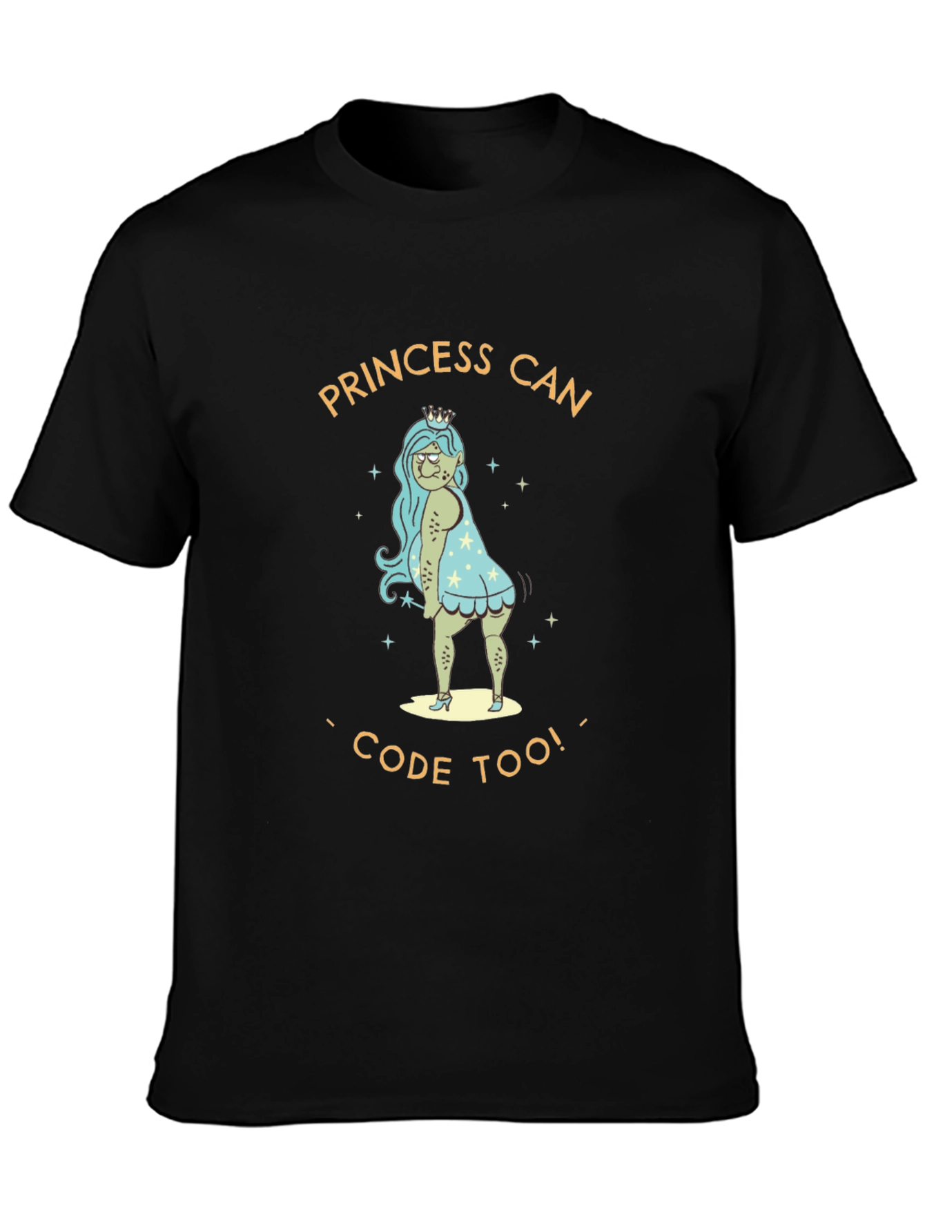 Princess Can Code Too - Unisex T-Shirt