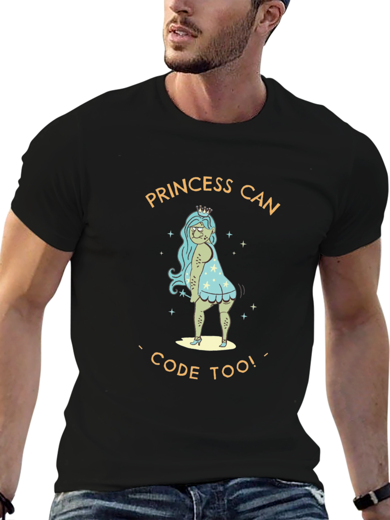 Princess Can Code Too - Unisex T-Shirt