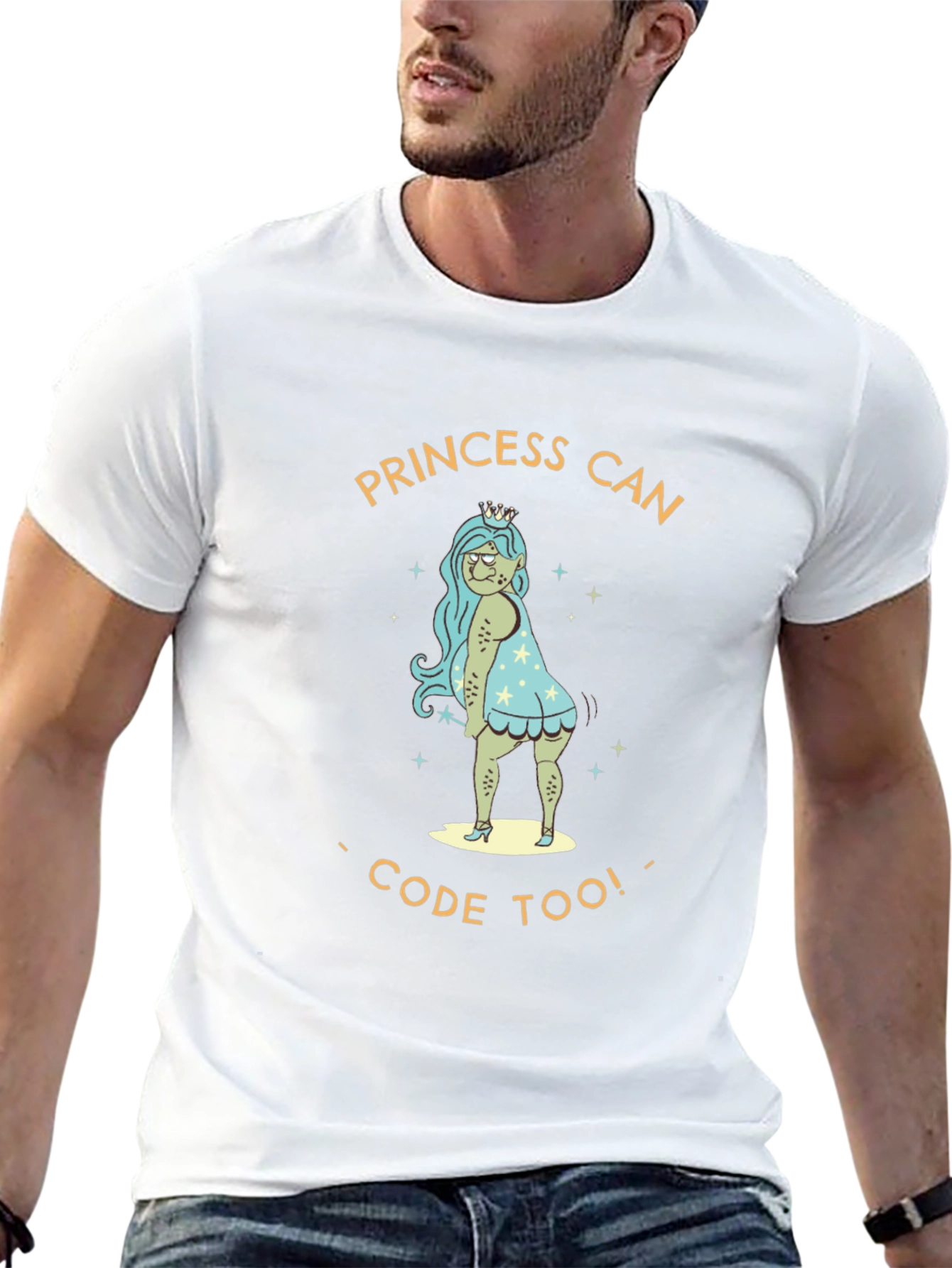 Princess Can Code Too - Unisex T-Shirt