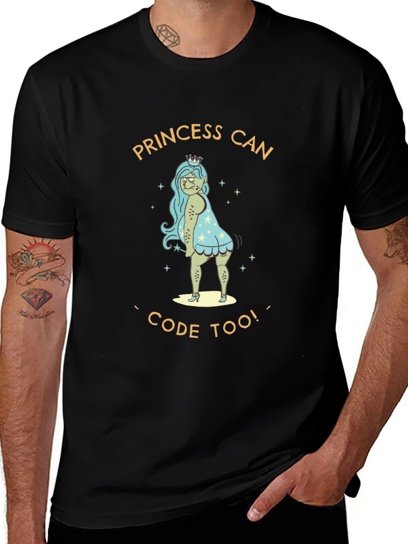 Princess Can Code Too - Unisex T-Shirt