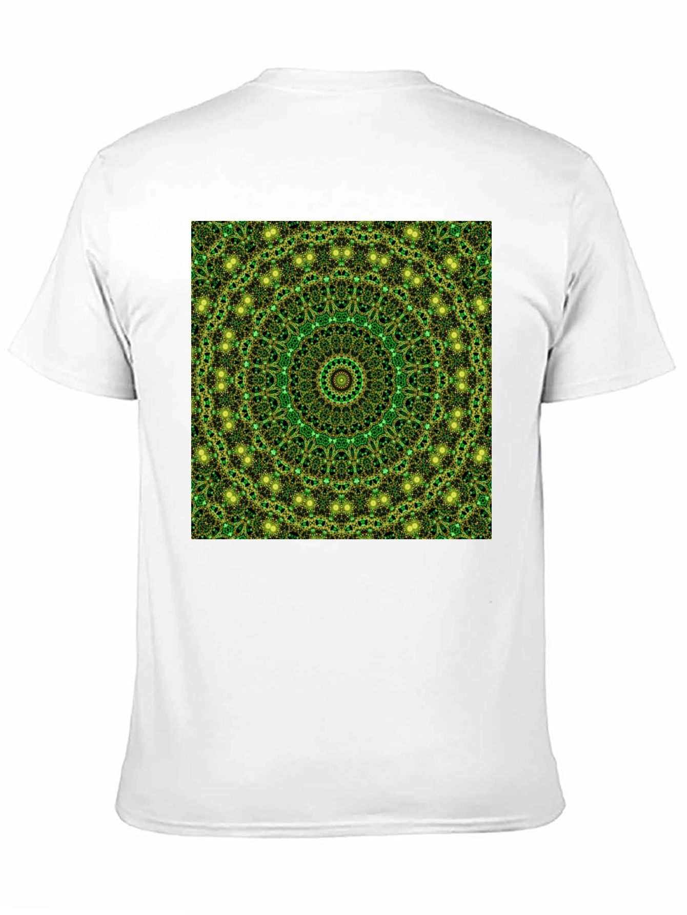 Green Mandala Pattern T-Shirt