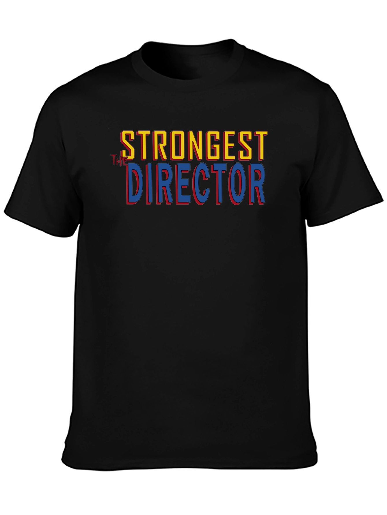 Strongest The Director Graphic Tee - Black