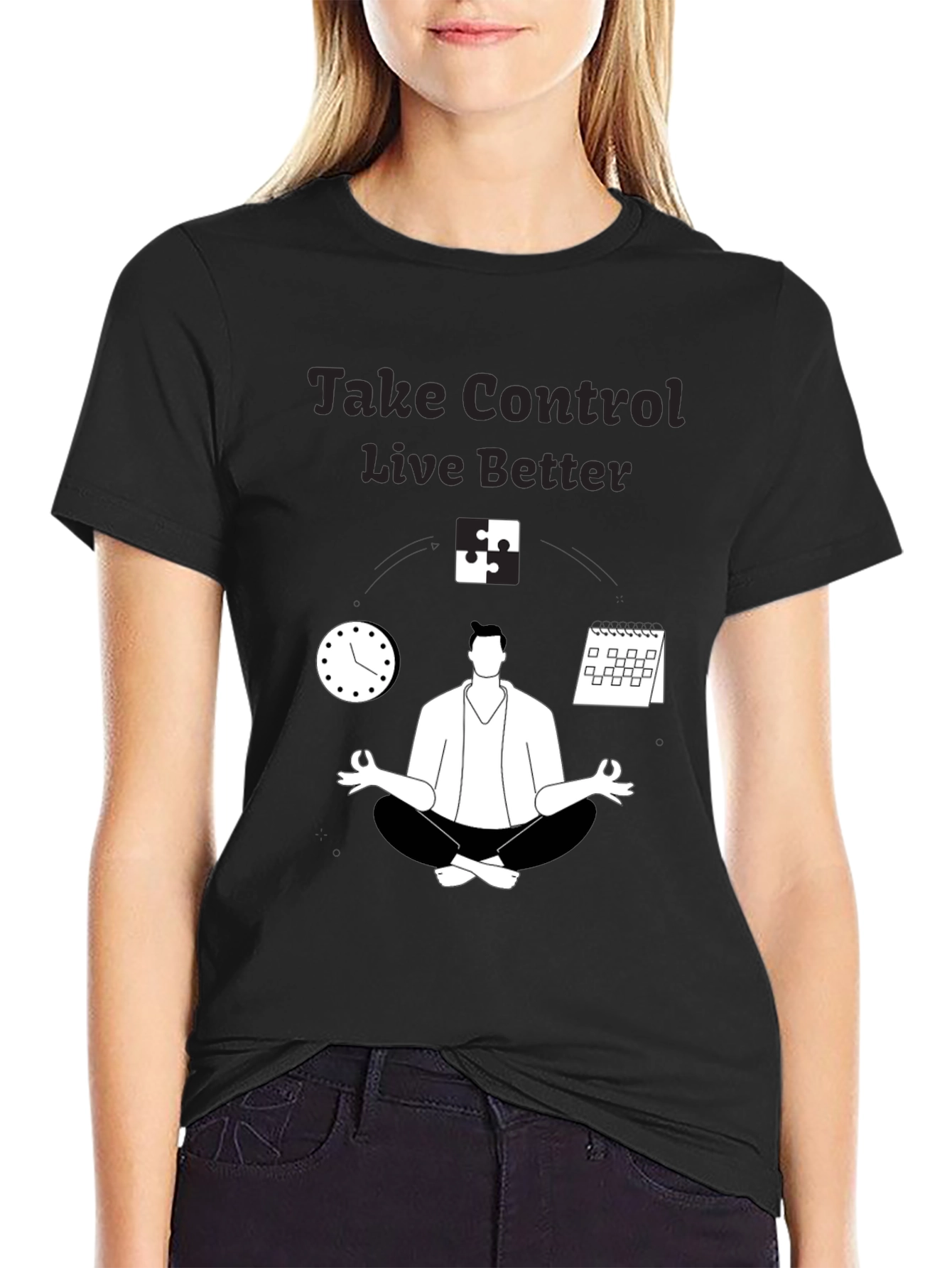 Take Control Live Better Graphic Tee