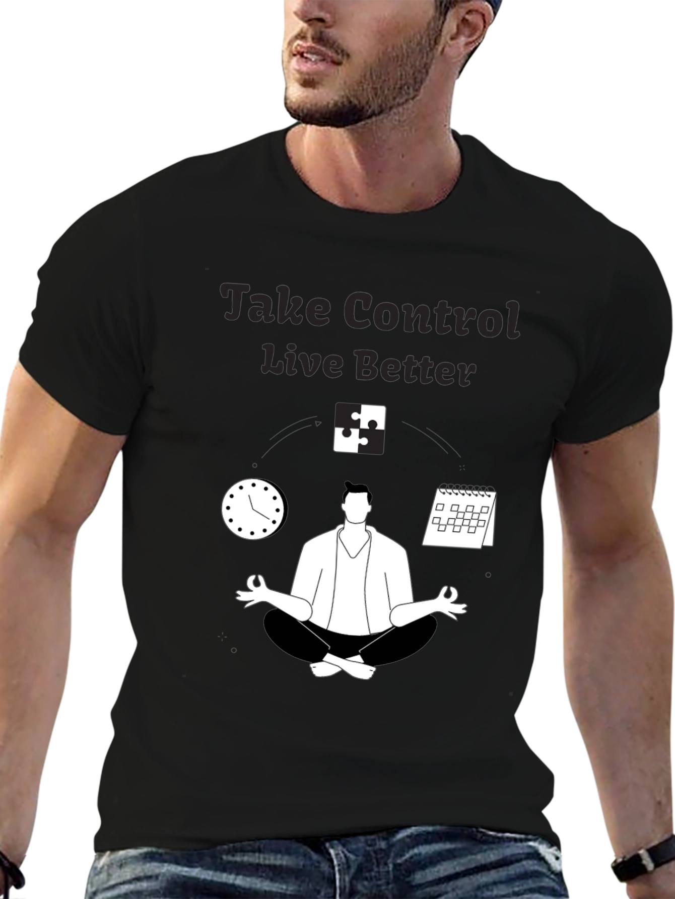 Take Control Live Better Graphic Tee
