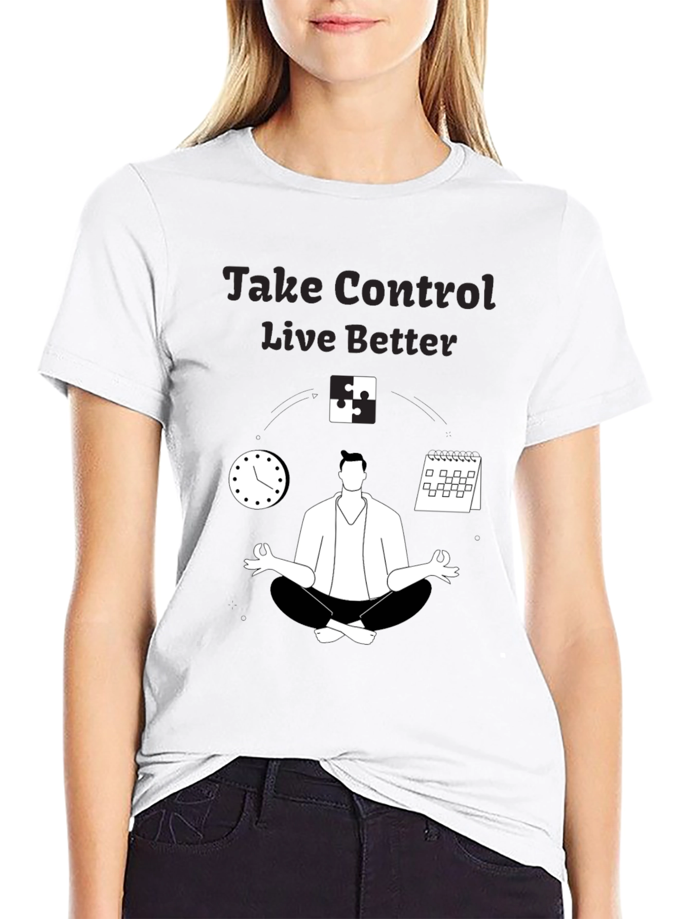 Take Control Live Better Graphic Tee