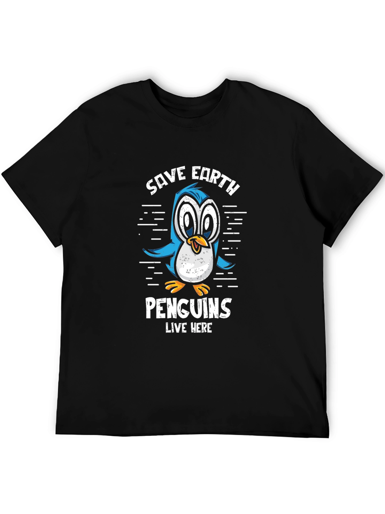 Save Earth Penguins T-Shirt