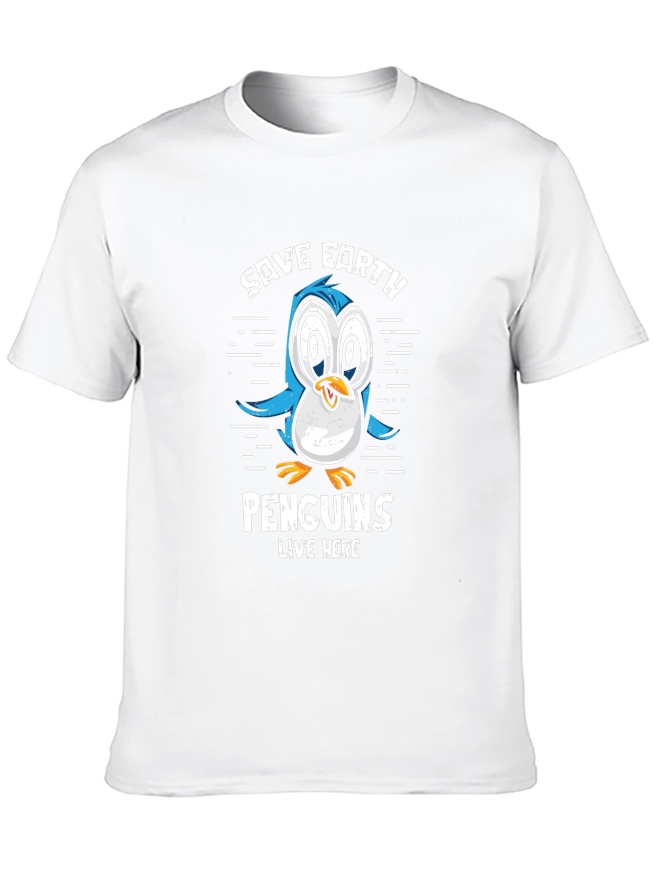 Save Earth Penguins T-Shirt