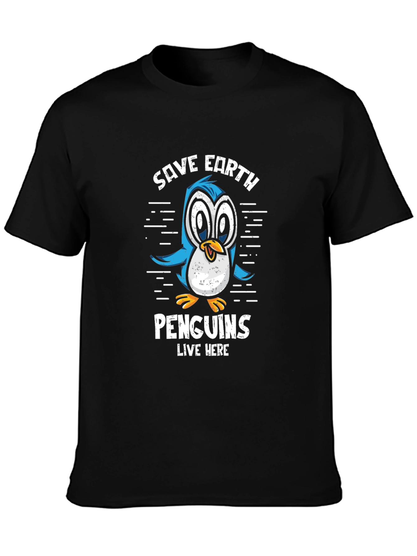 Save Earth Penguins T-Shirt