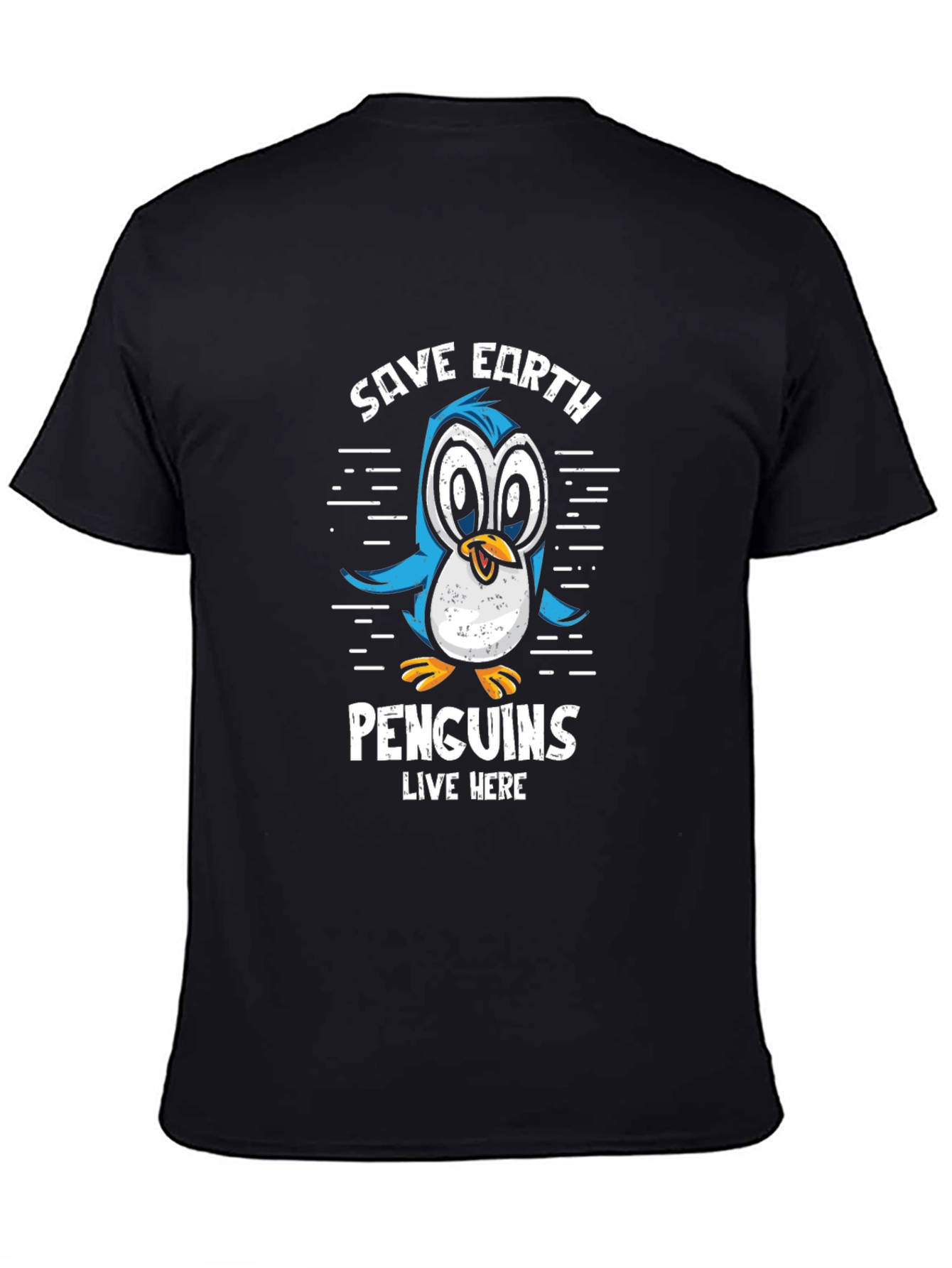 Save Earth Penguins T-Shirt