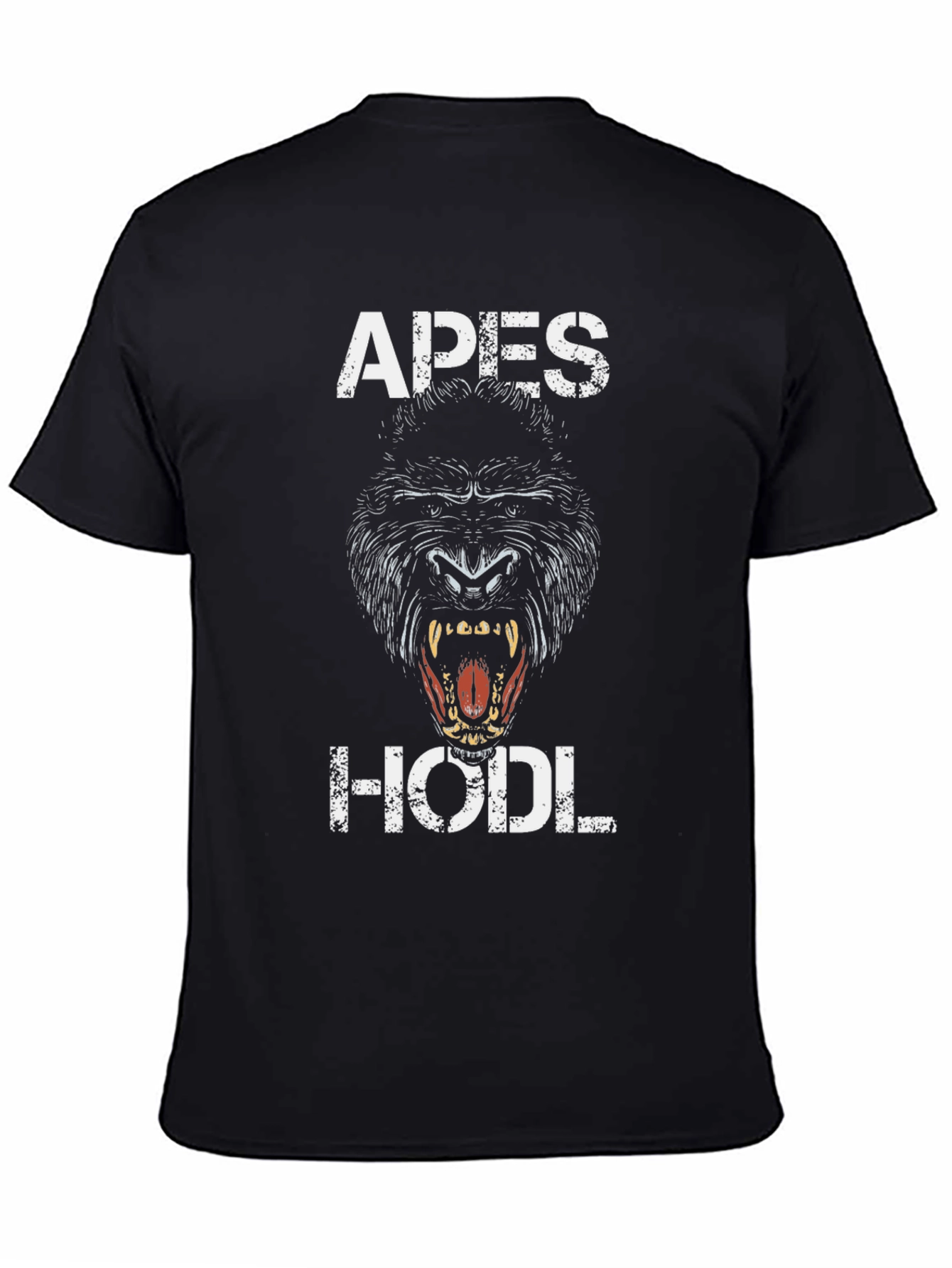 Apes Hodl T-Shirt - Gorilla Graphic Tee