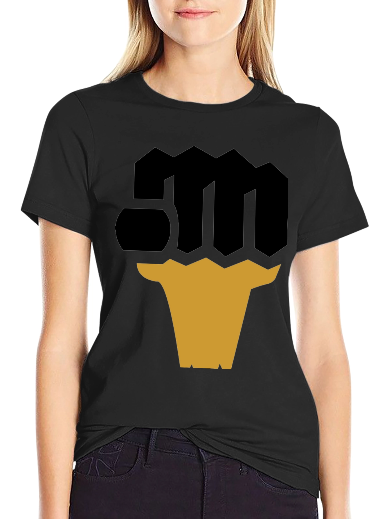 Fist Graphic Tee - Black Power Fist T-Shirt