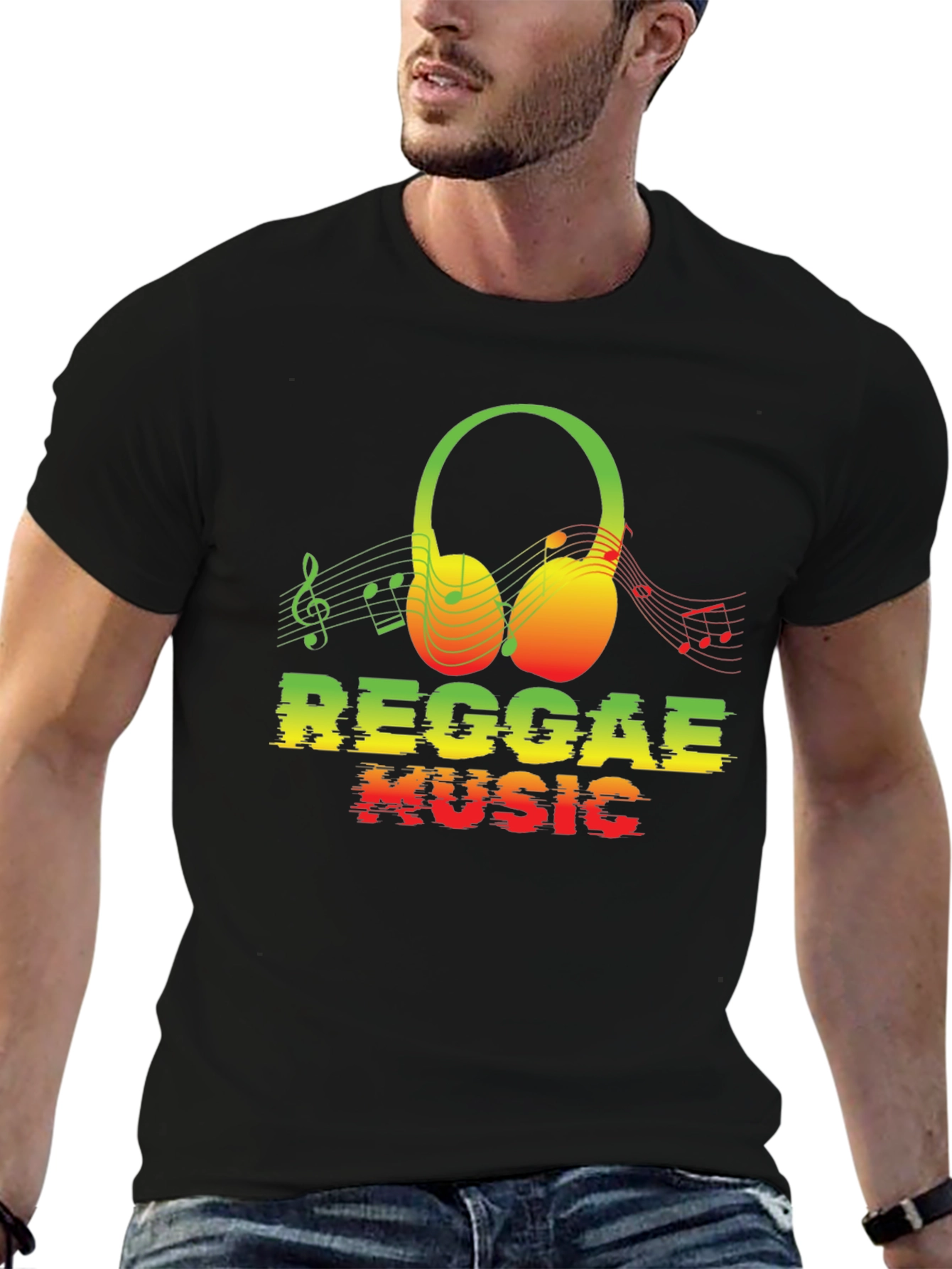 Reggae Music Graphic T-Shirt