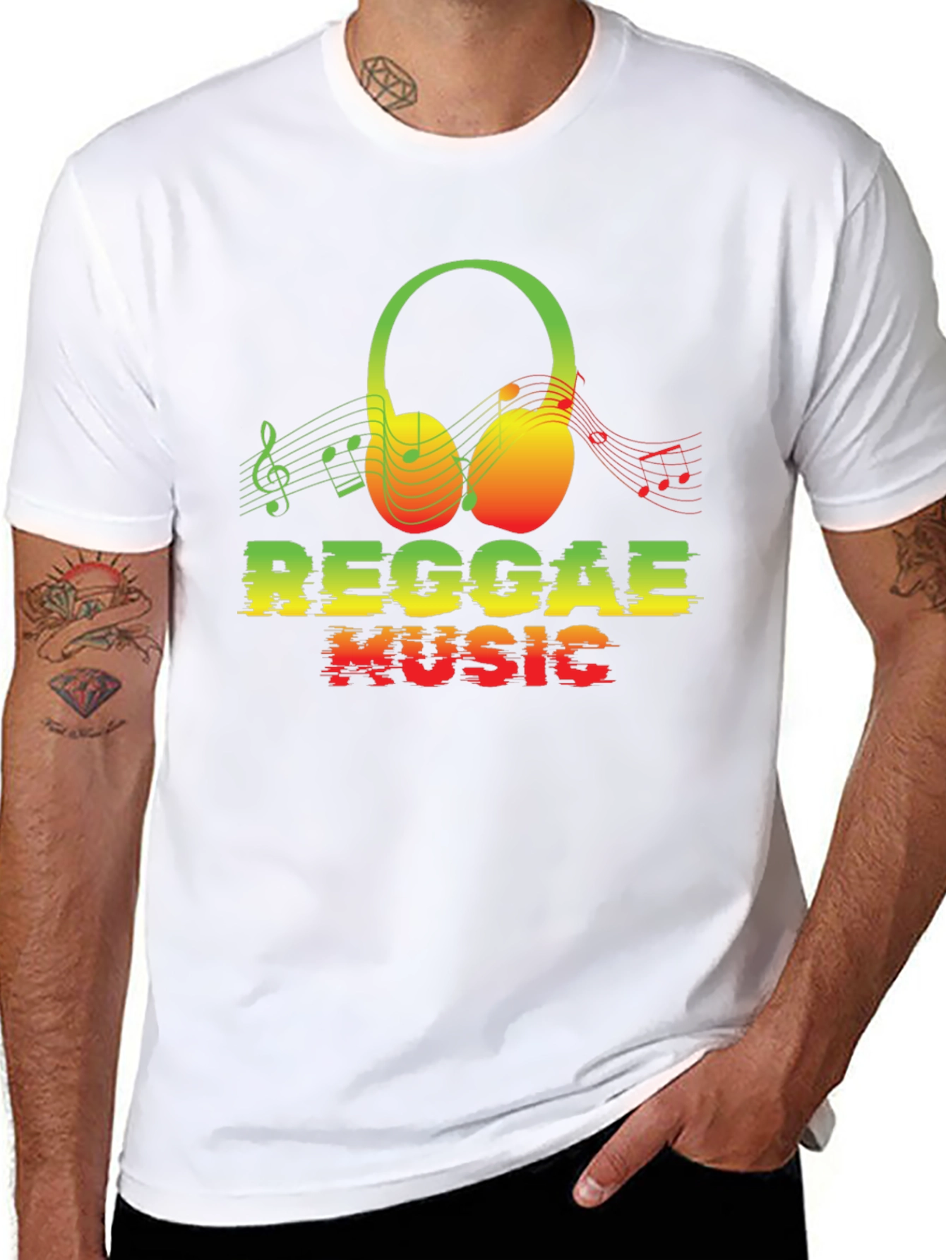 Reggae Music Graphic T-Shirt