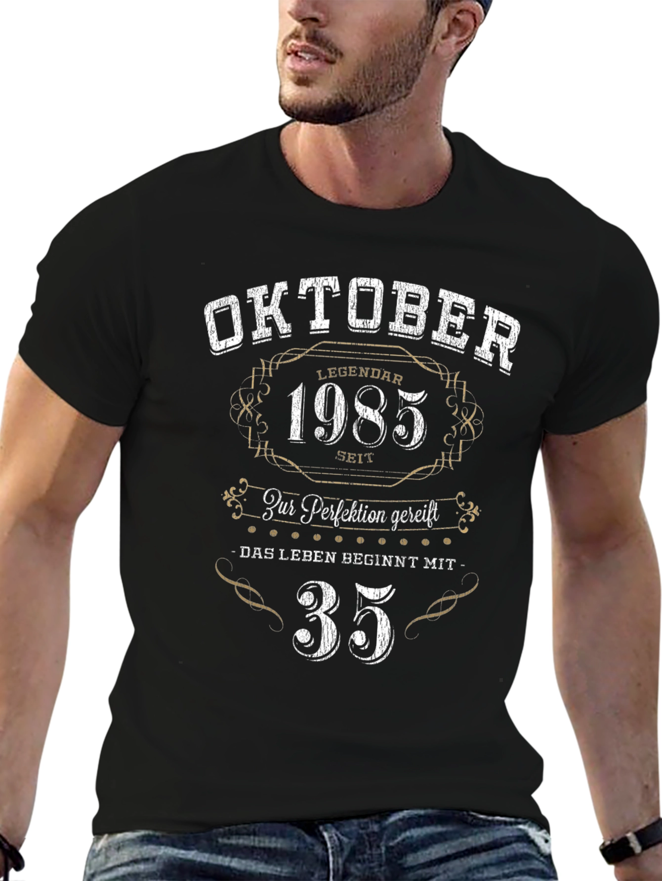 Oktober 1985 T-Shirt - Legendary Birthday Gift