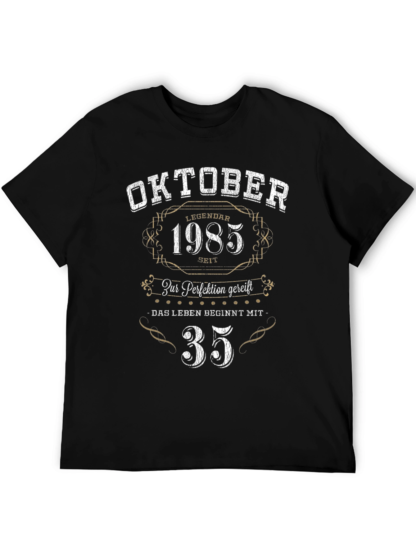 Oktober 1985 T-Shirt - Legendary Birthday Gift