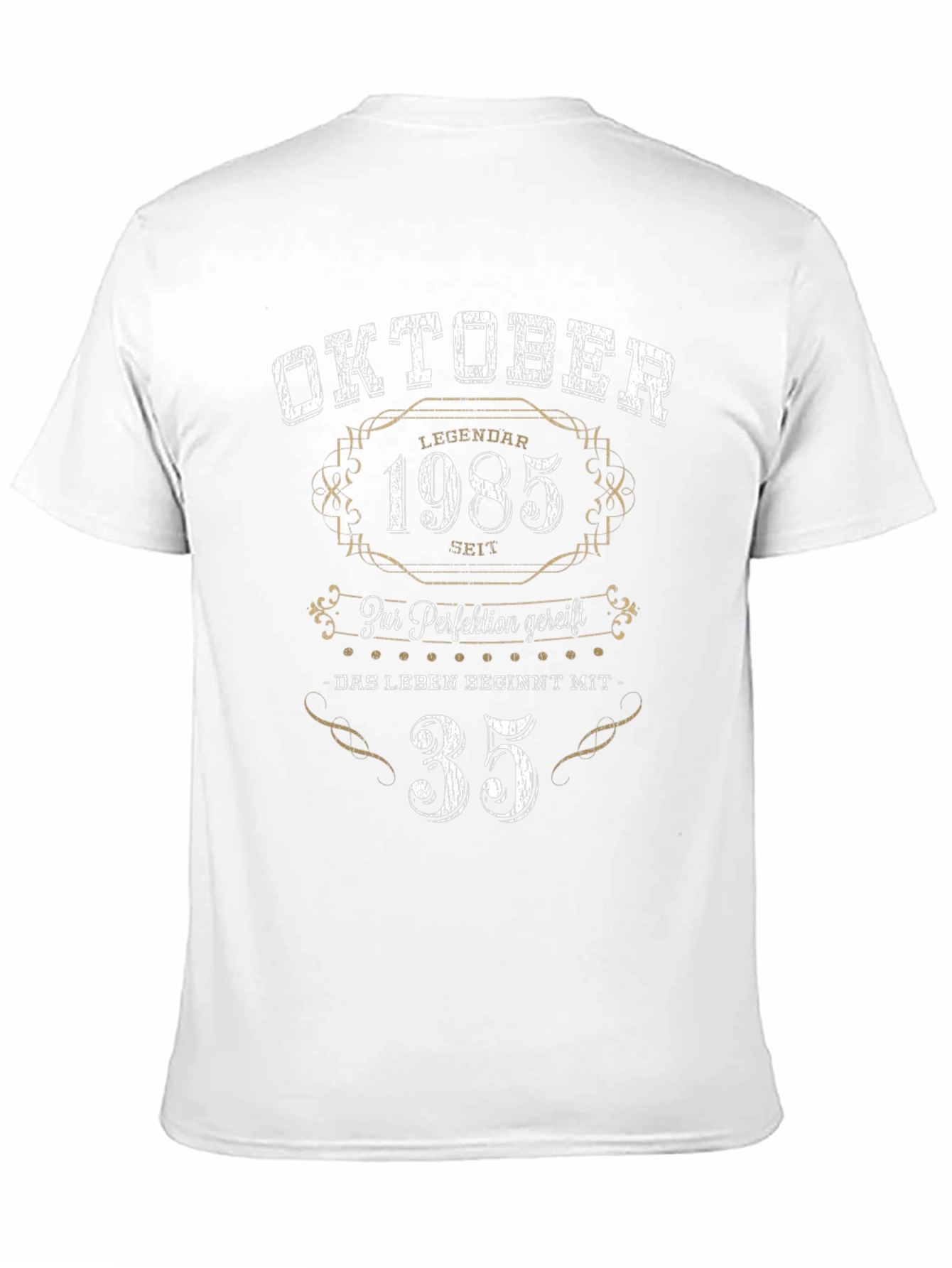 Oktober 1985 T-Shirt - Legendary Birthday Gift