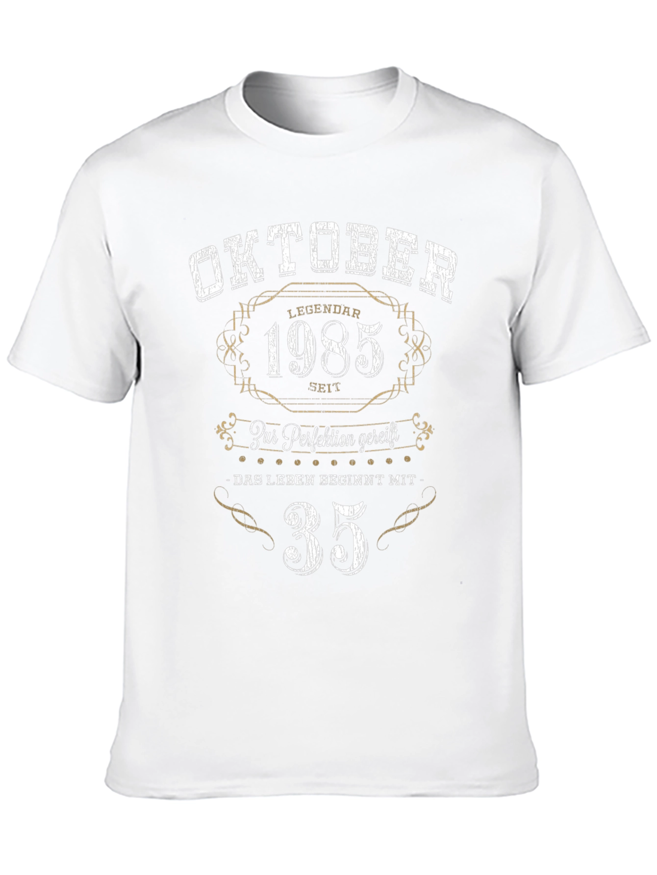 Oktober 1985 T-Shirt - Legendary Birthday Gift