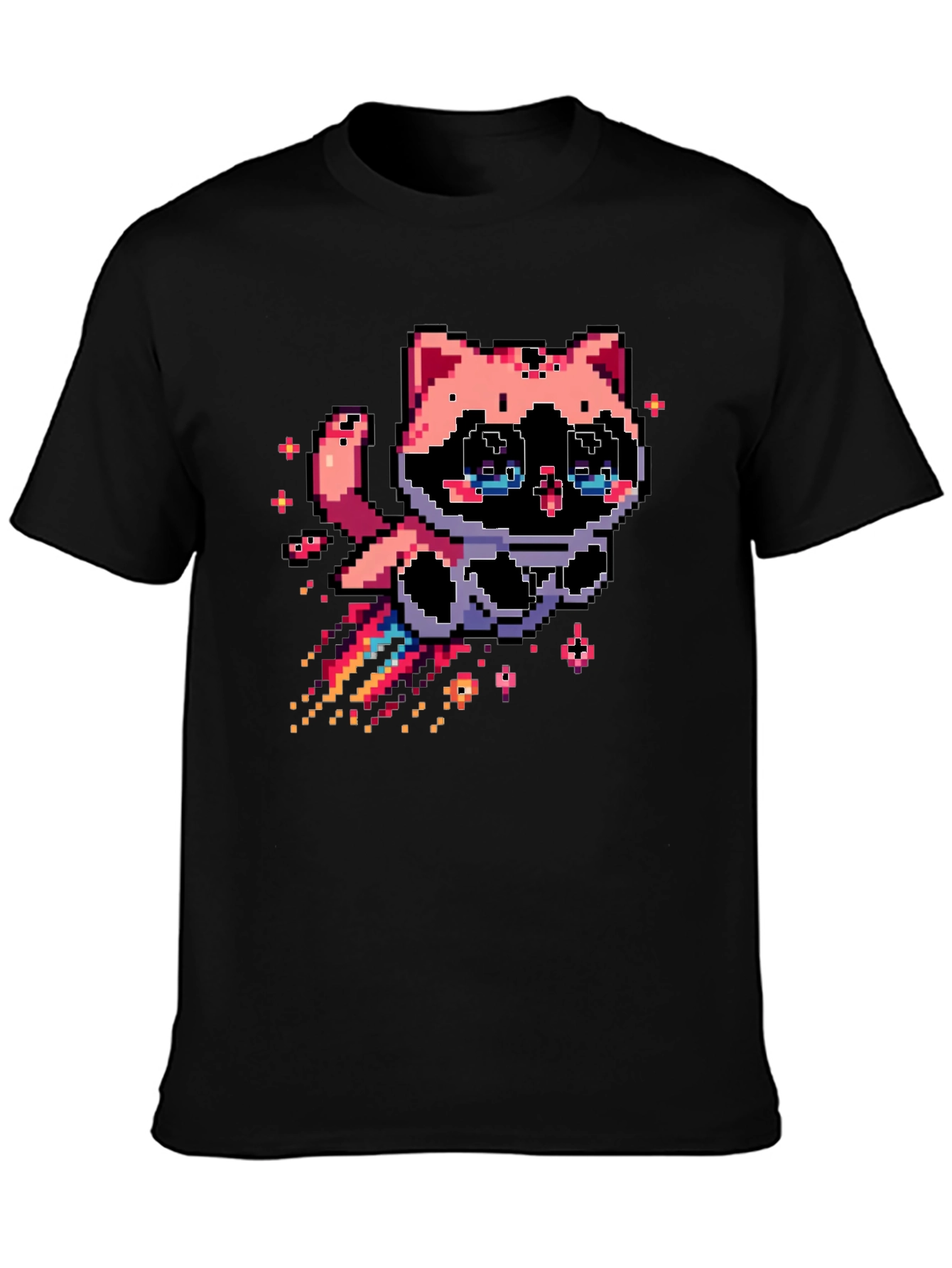 Pixel Art Cat T-Shirt