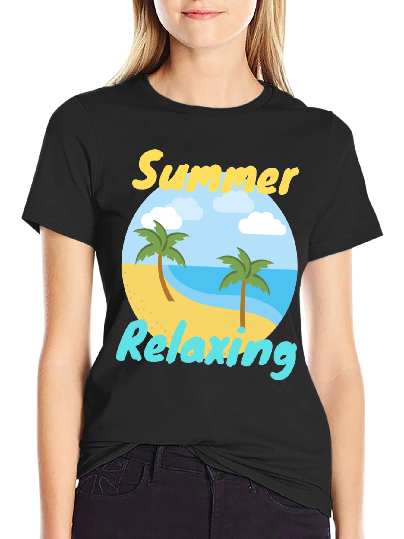 Summer Relaxing Graphic T-Shirt