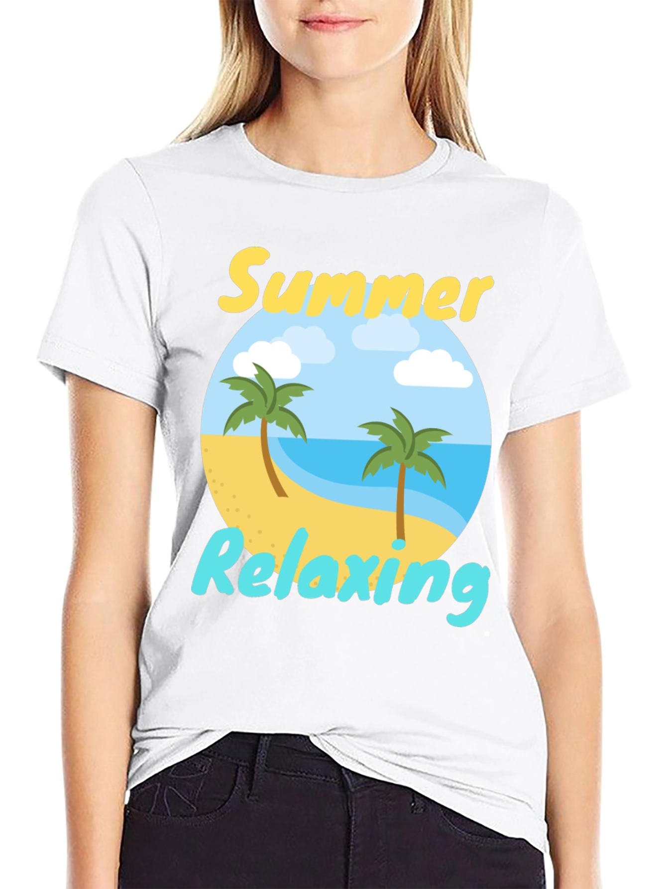 Summer Relaxing Graphic T-Shirt